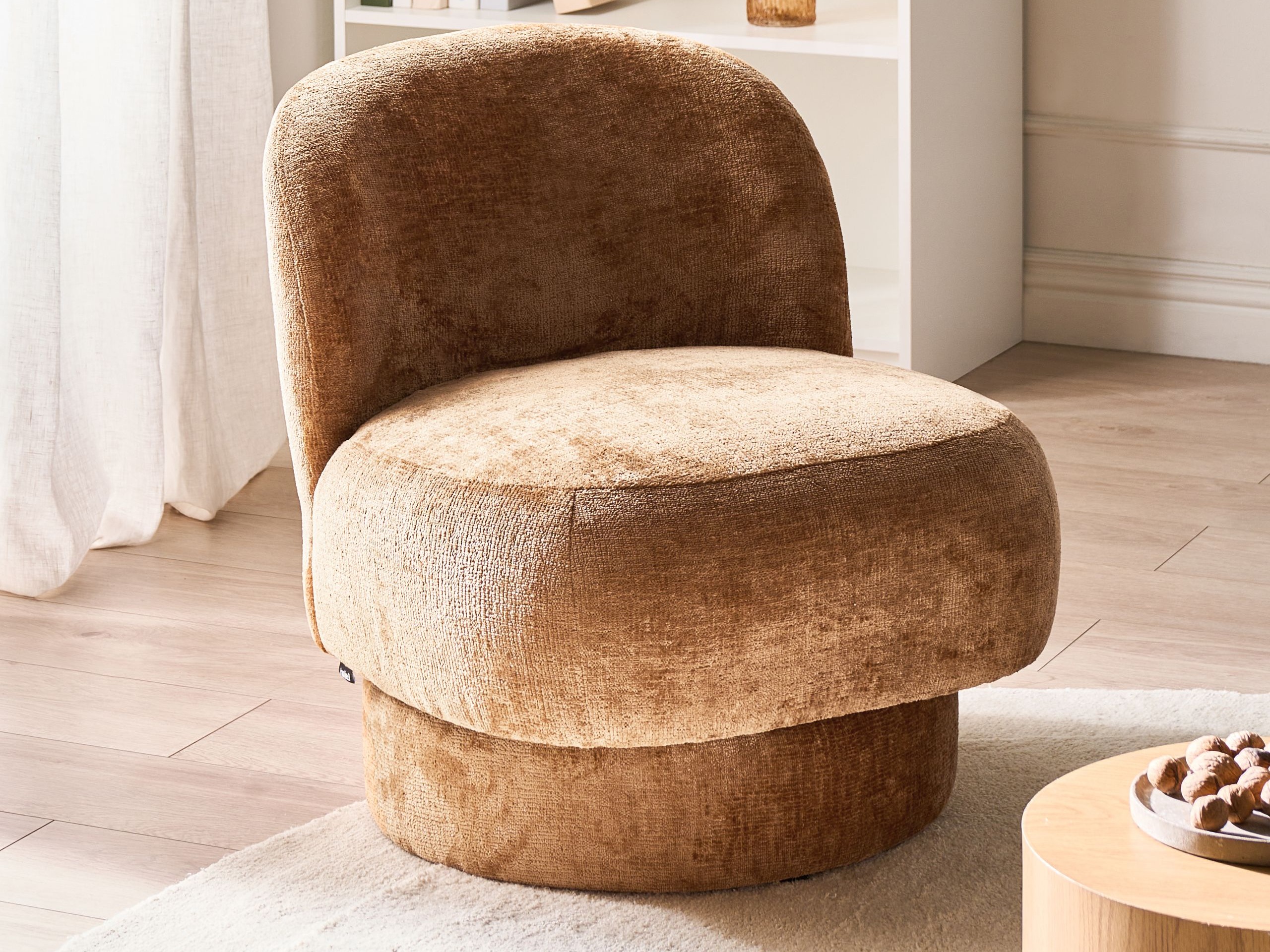 Fotelja Berwyn 2907 (Smeđa)