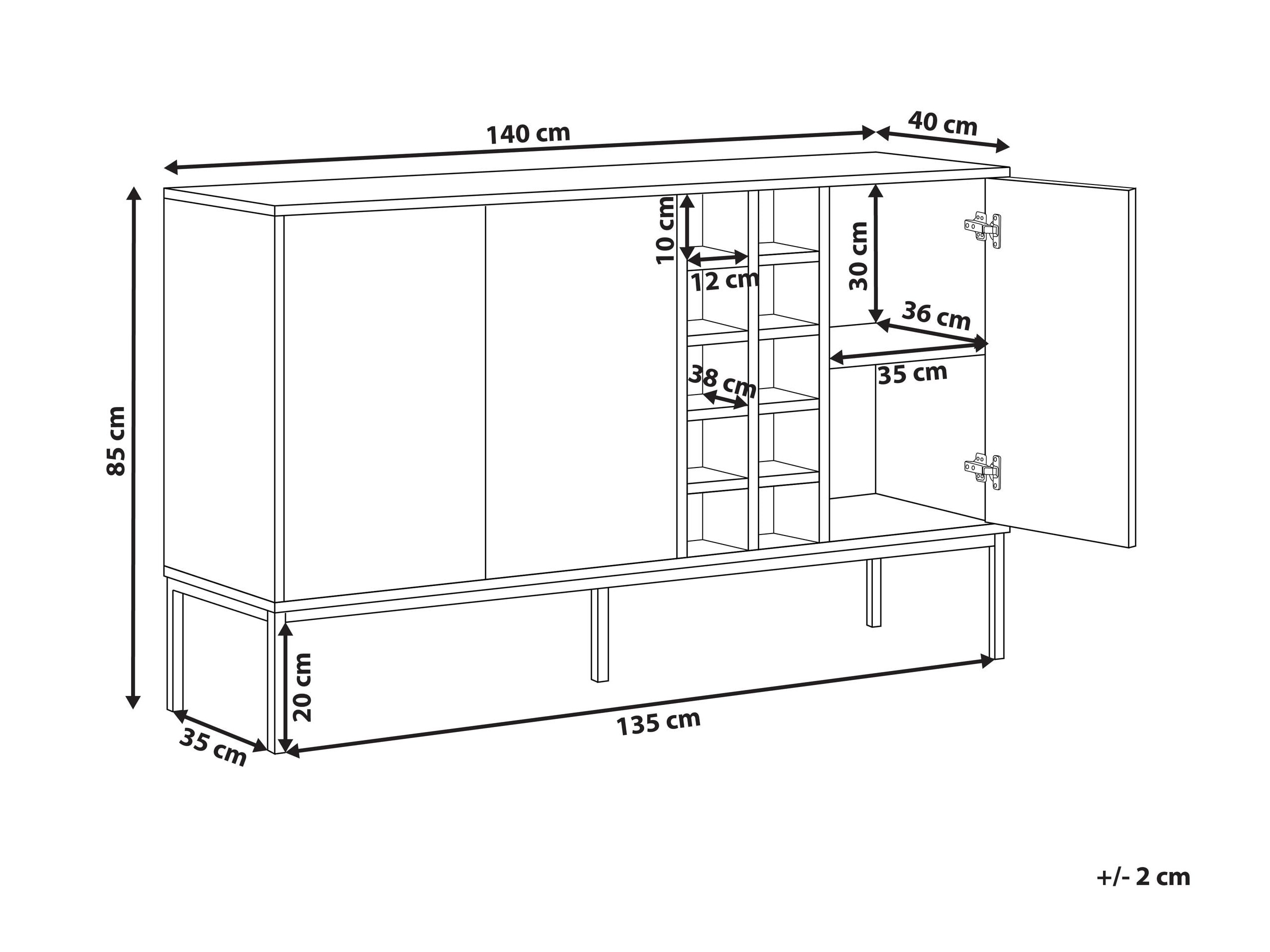 Ormarić Berwyn 2905