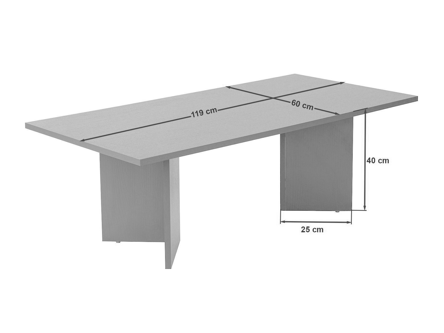 Stolić za kavu Novato 132 (Svijetli travertin)