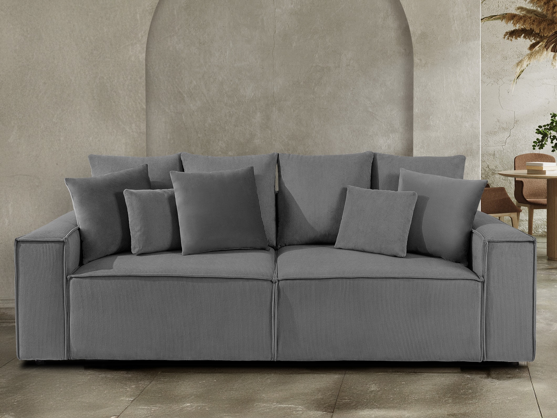 Kauč na razvlačenje Temecula 104 (Siva)