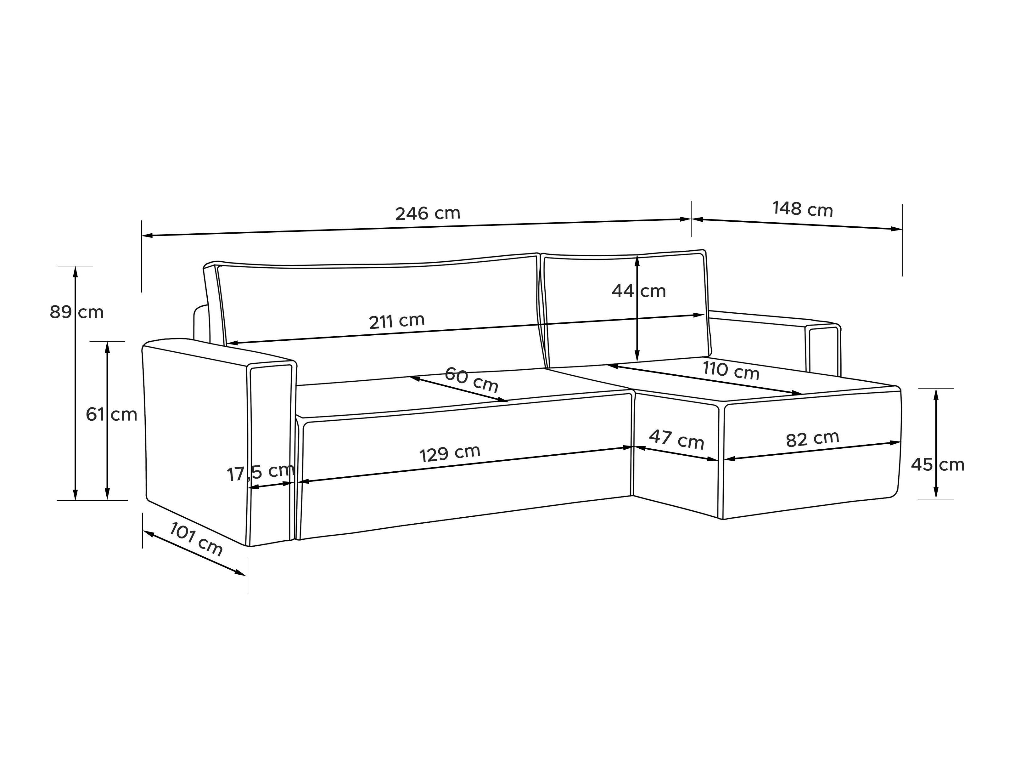 Kutna garnitura Domferi 104 (Poso 14)