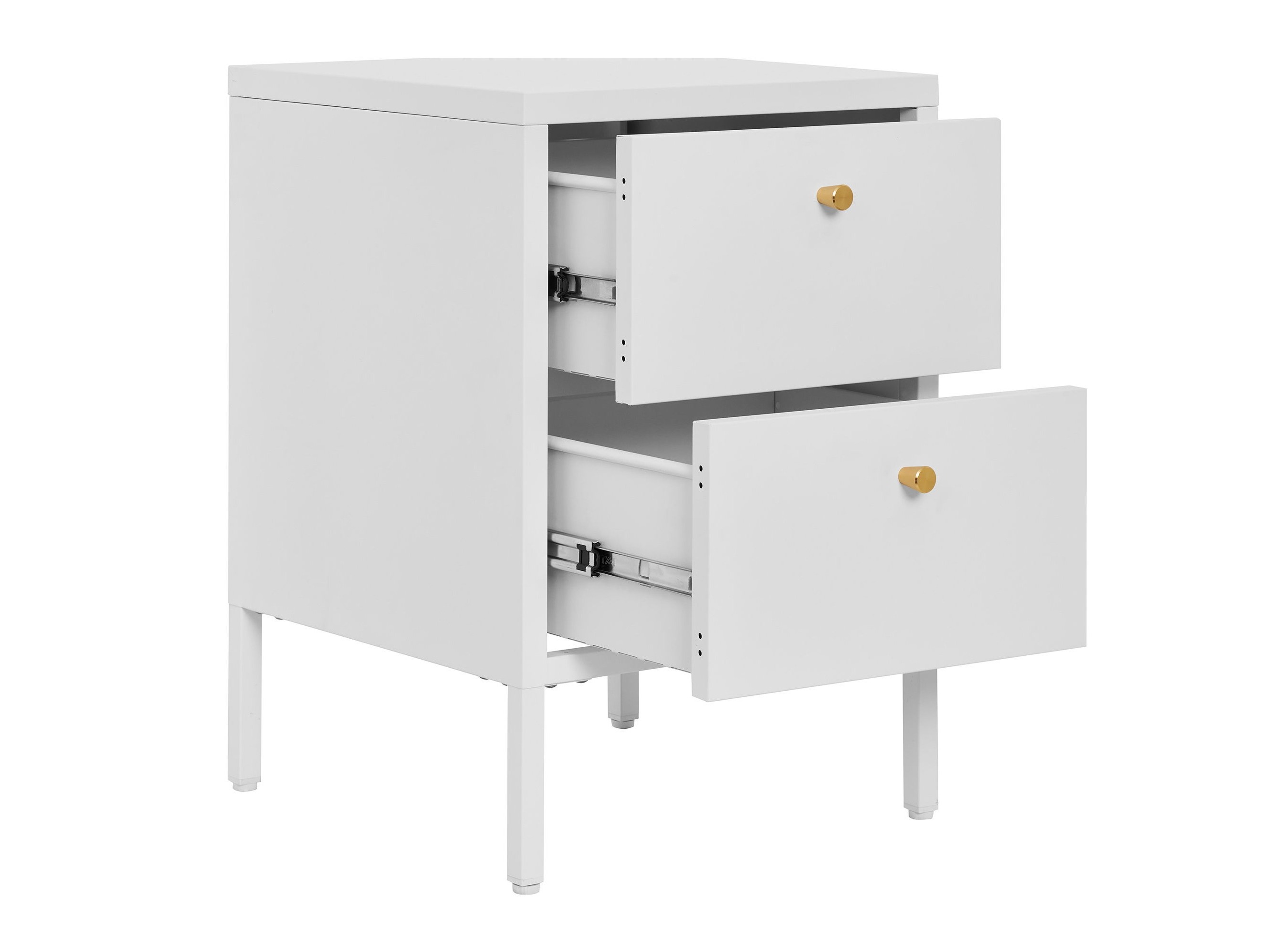 Noćni ormarić Lirfloi 100 (Bijela)