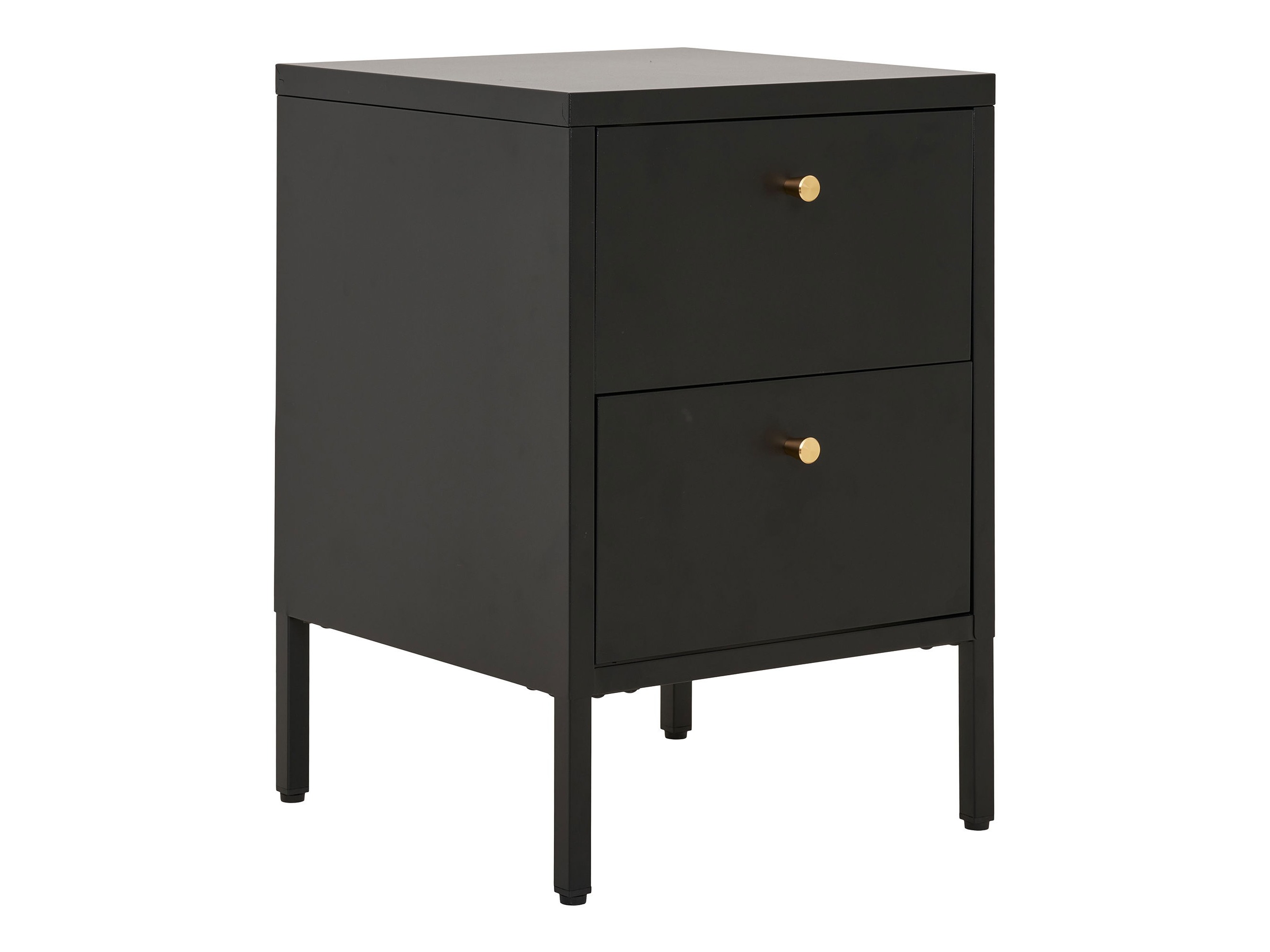 Noćni ormarić Lirfloi 100 (Crna)