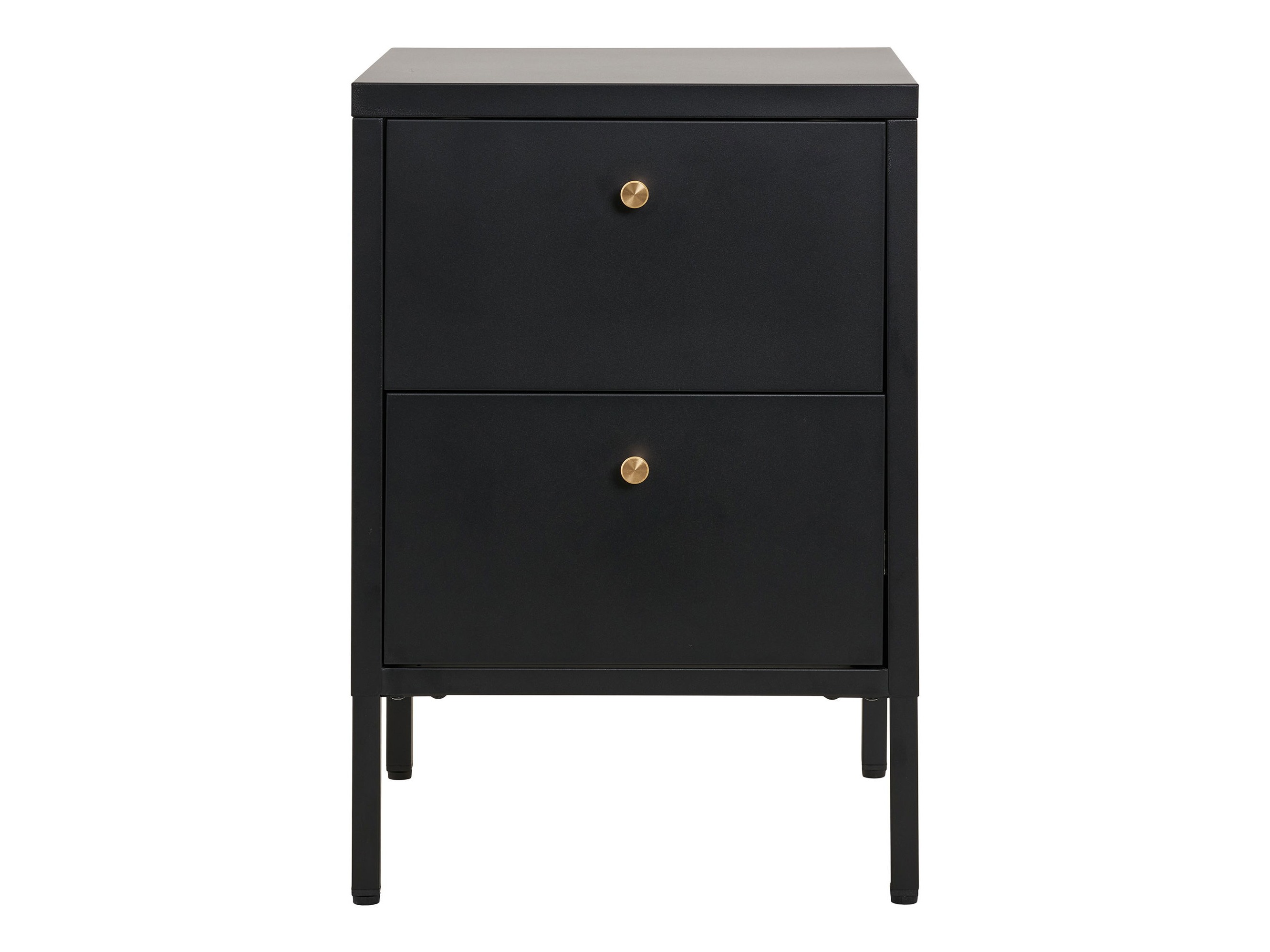 Noćni ormarić Lirfloi 100 (Crna)