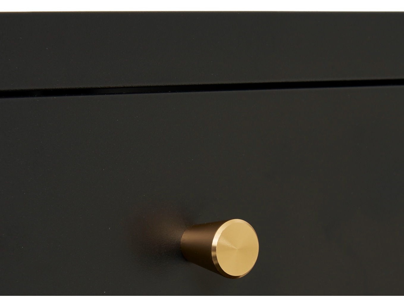 Noćni ormarić Lirfloi 100 (Crna)