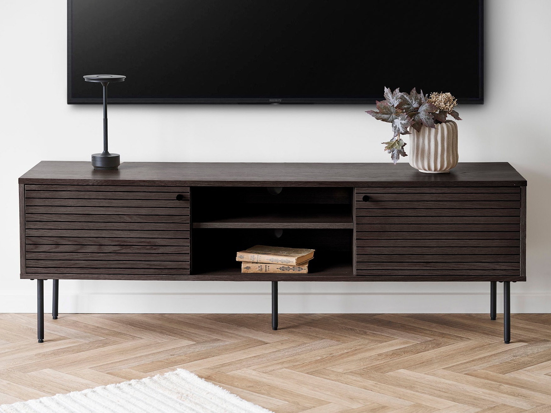 TV stol Elbelme 108 (Tamni hrast)