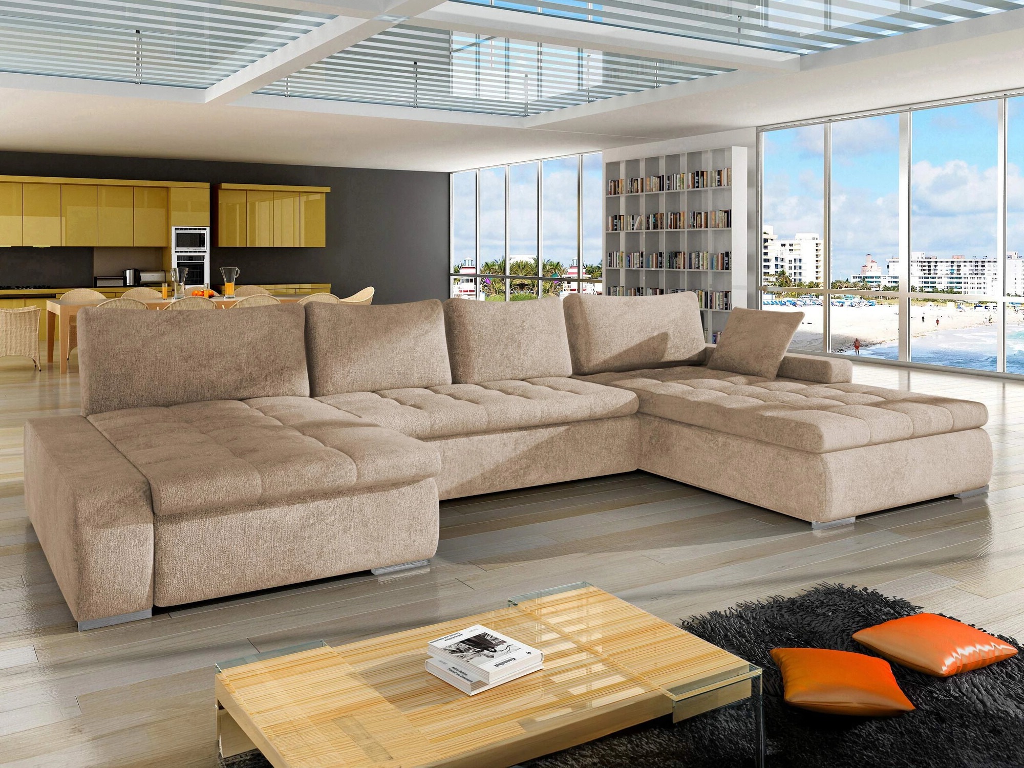 Kutna garnitura Comfivo Oliva (Clara 215.03)