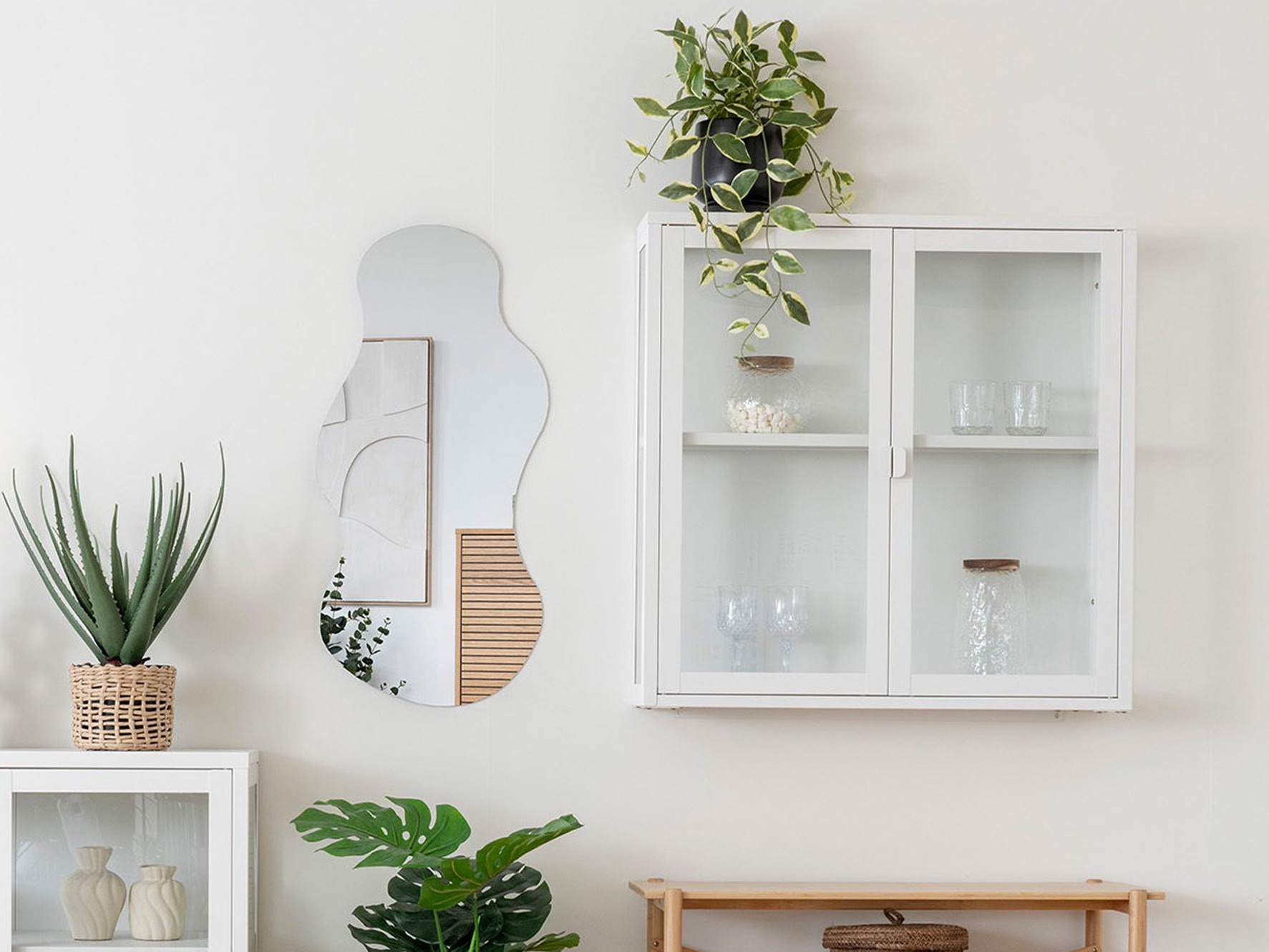 Zidni ormarić Romtolo 100 (Bijela)