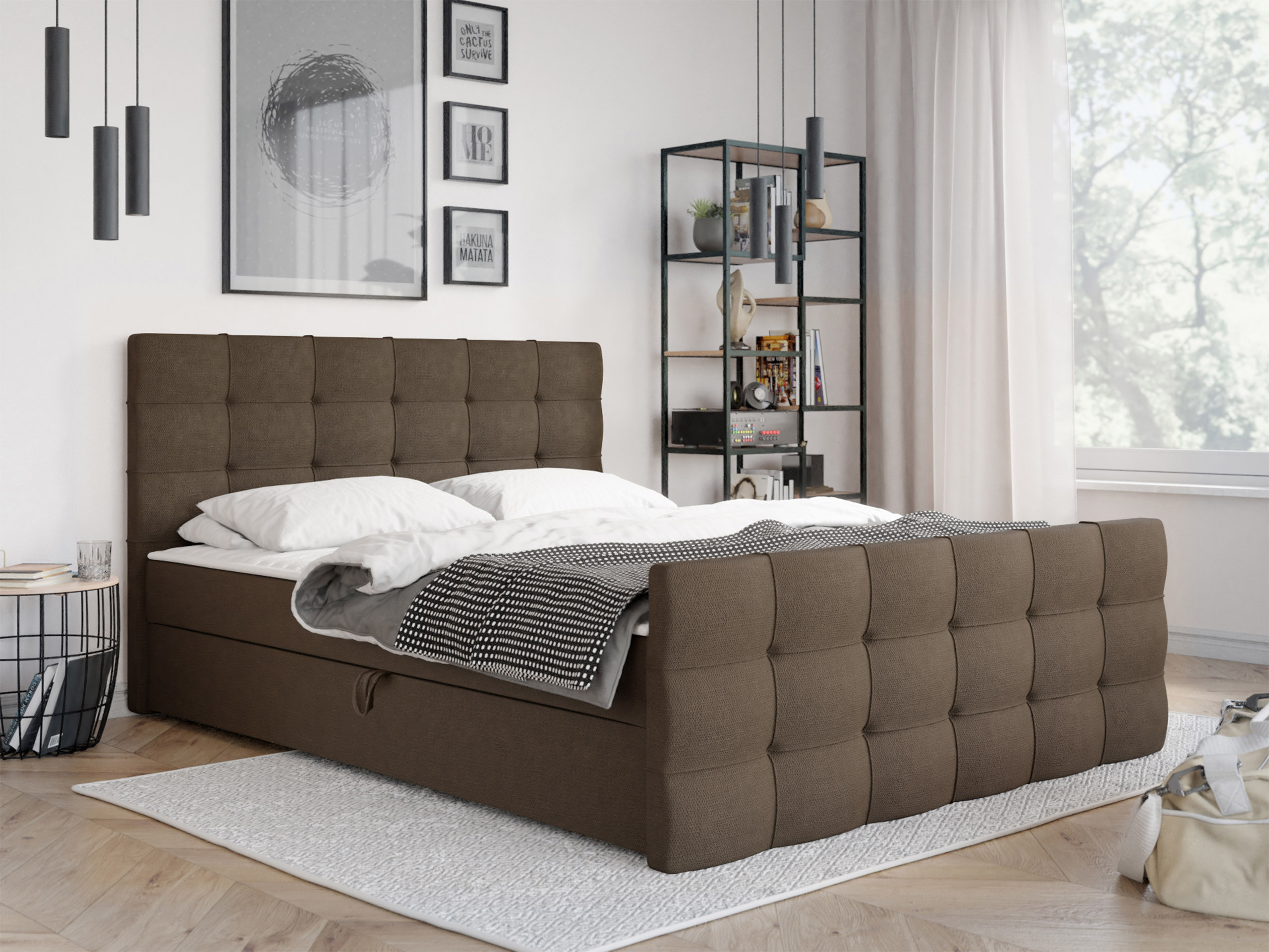 Boxspring krevet Memphis 100 (Rico 03)