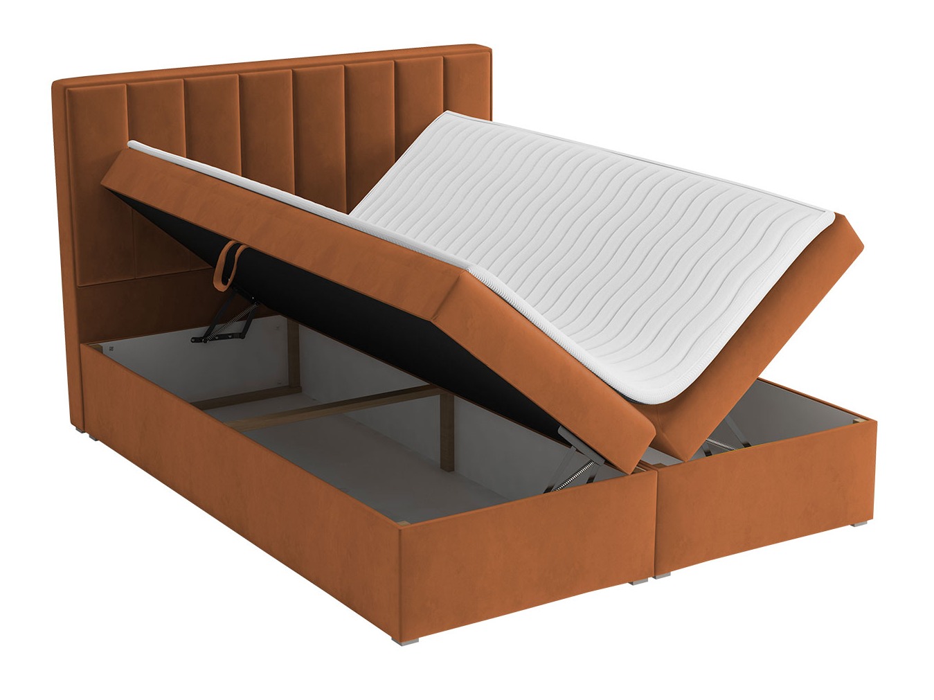 Boxspring krevet Pomona 116 (Magic baršun 2206)