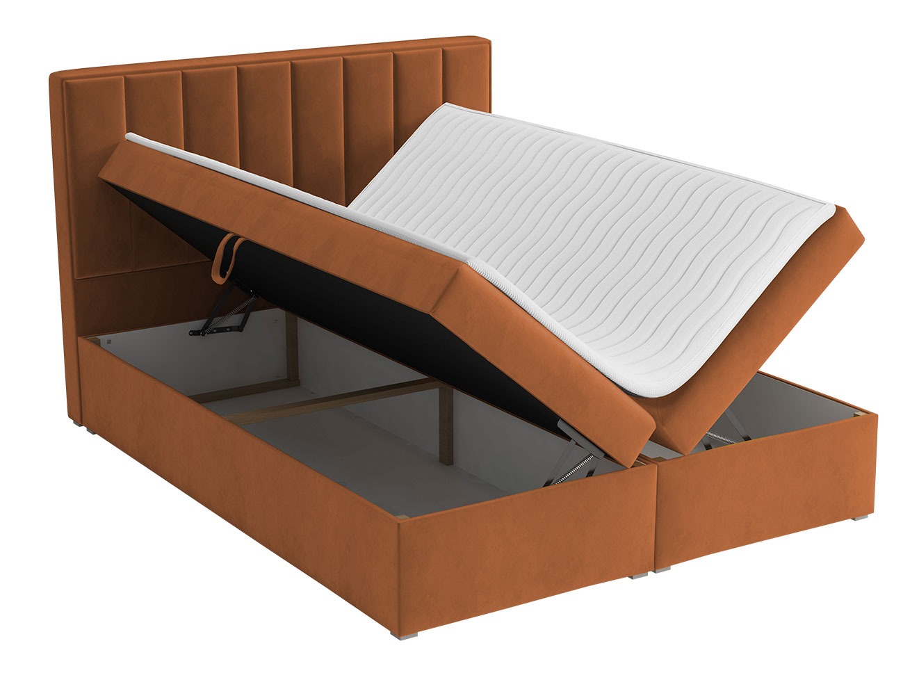 Boxspring krevet Pomona 116 (Magic baršun 2213)