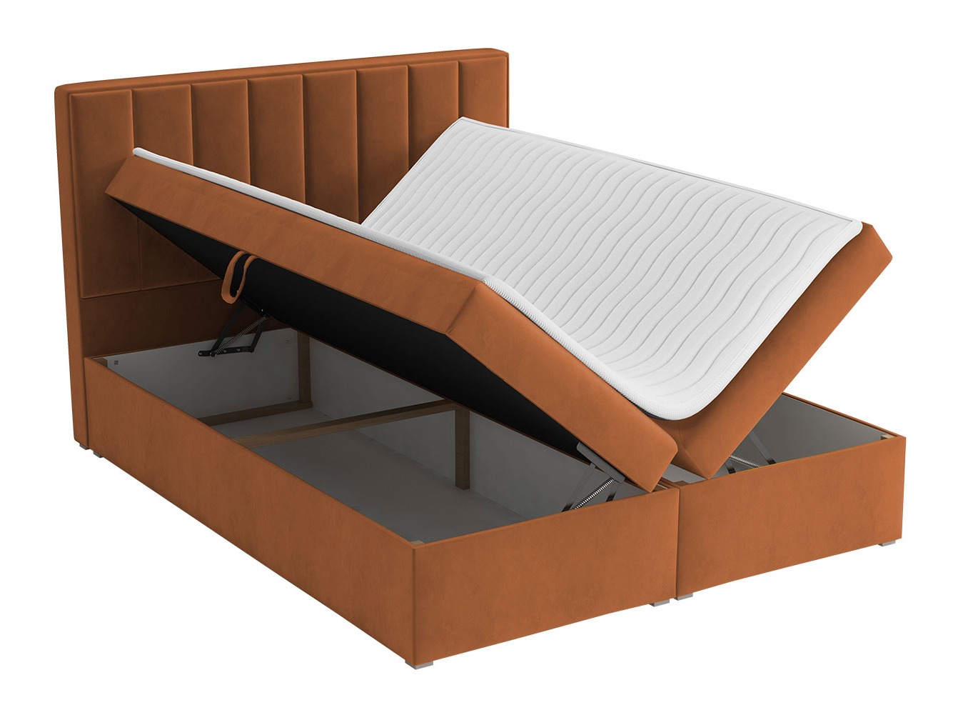 Boxspring krevet Pomona 116 (Magic baršun 2213)