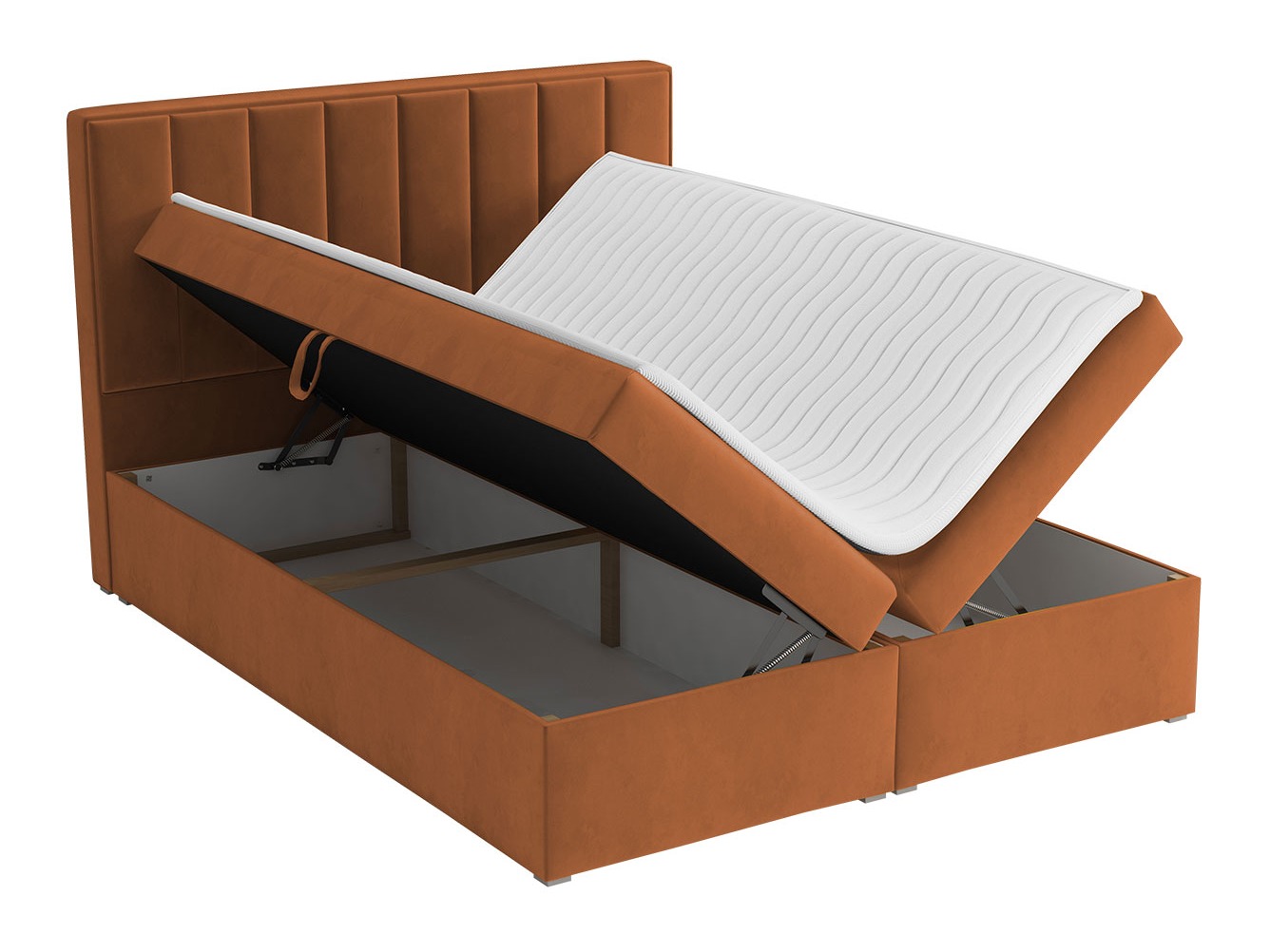 Boxspring krevet Pomona 116 (Magic baršun 2217)