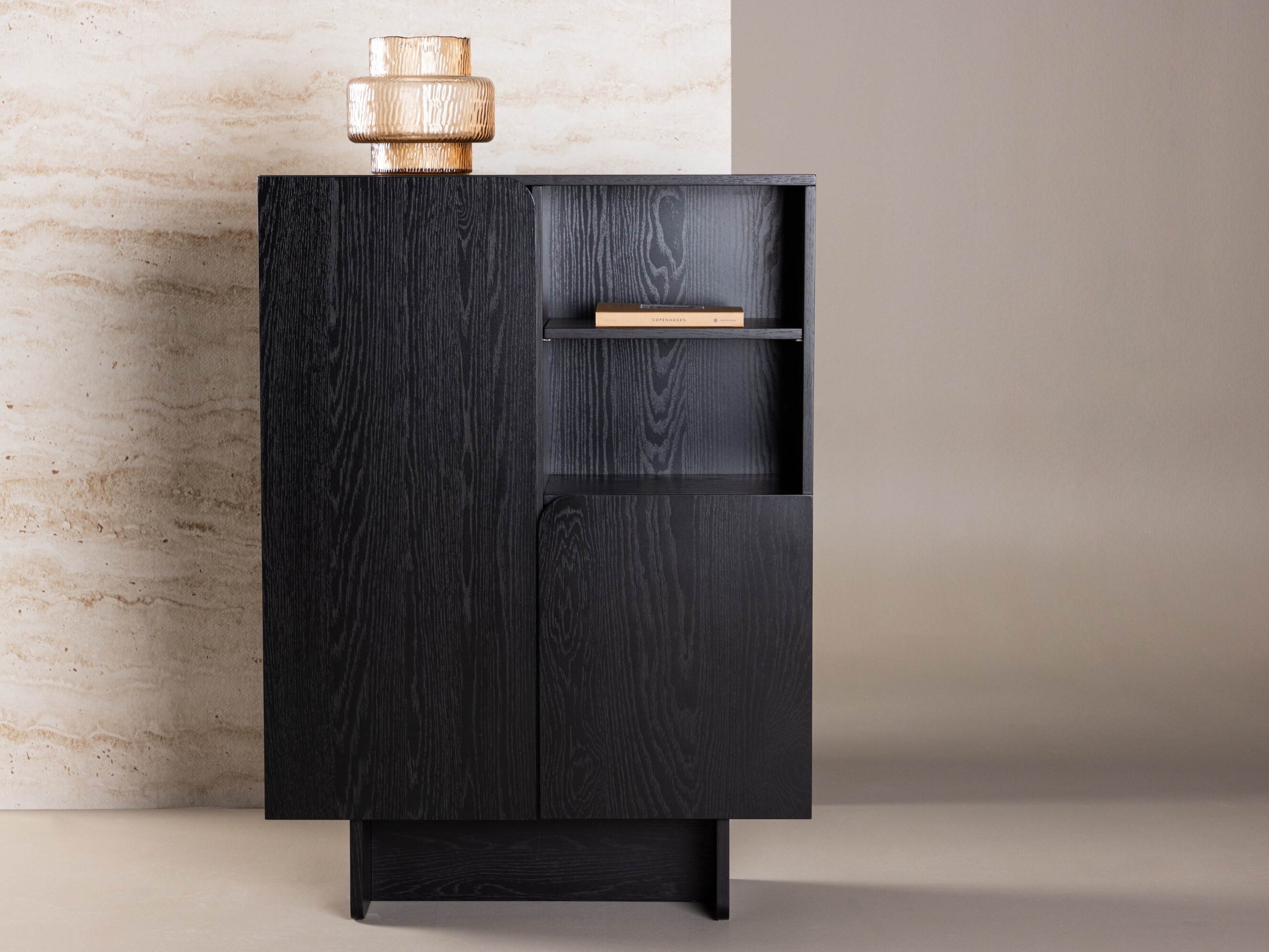 Ormarić Dallas 5131 (Crna)