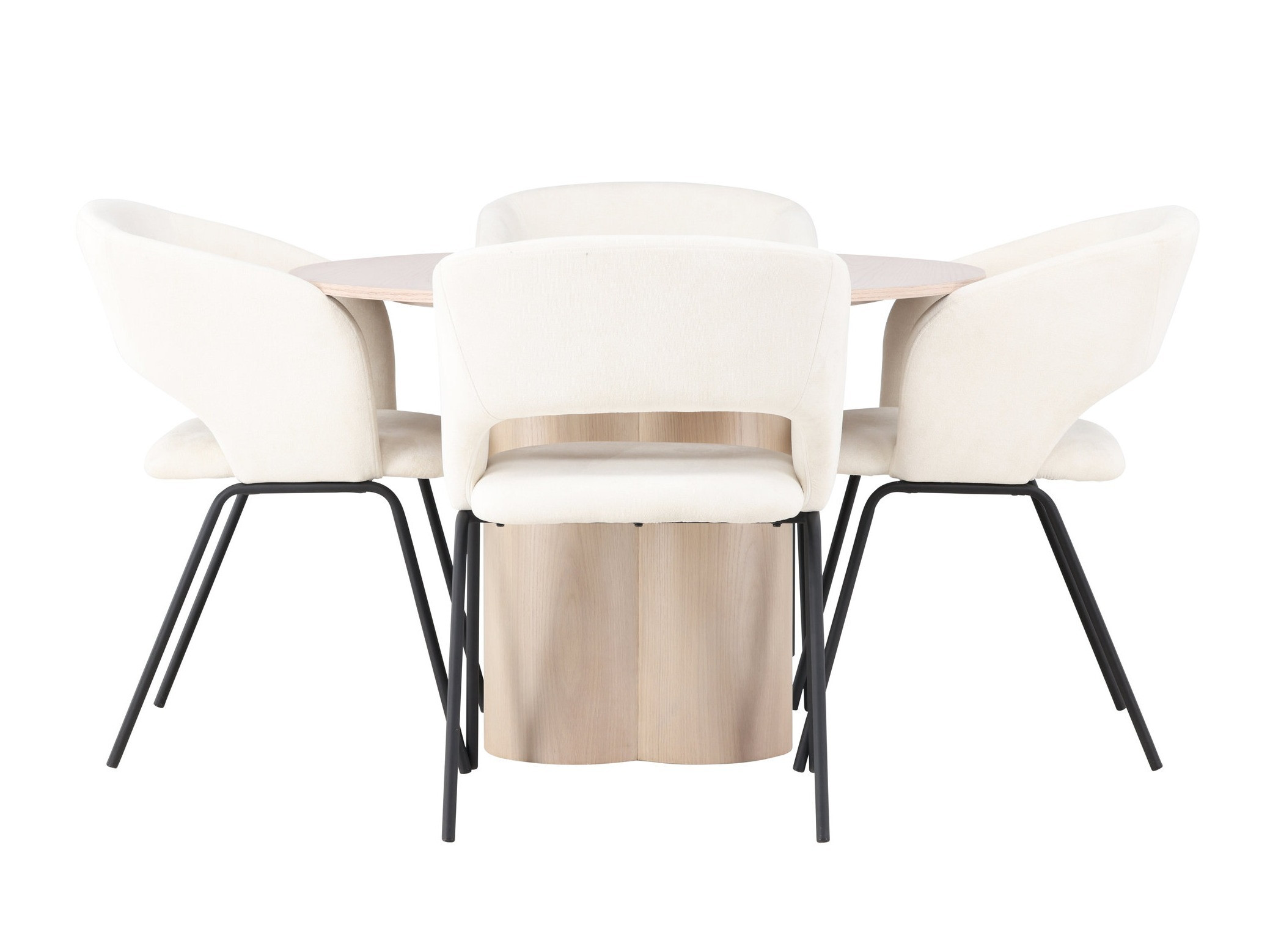 Blagovaonski set Dallas 5132 (Svijetlo drvo)