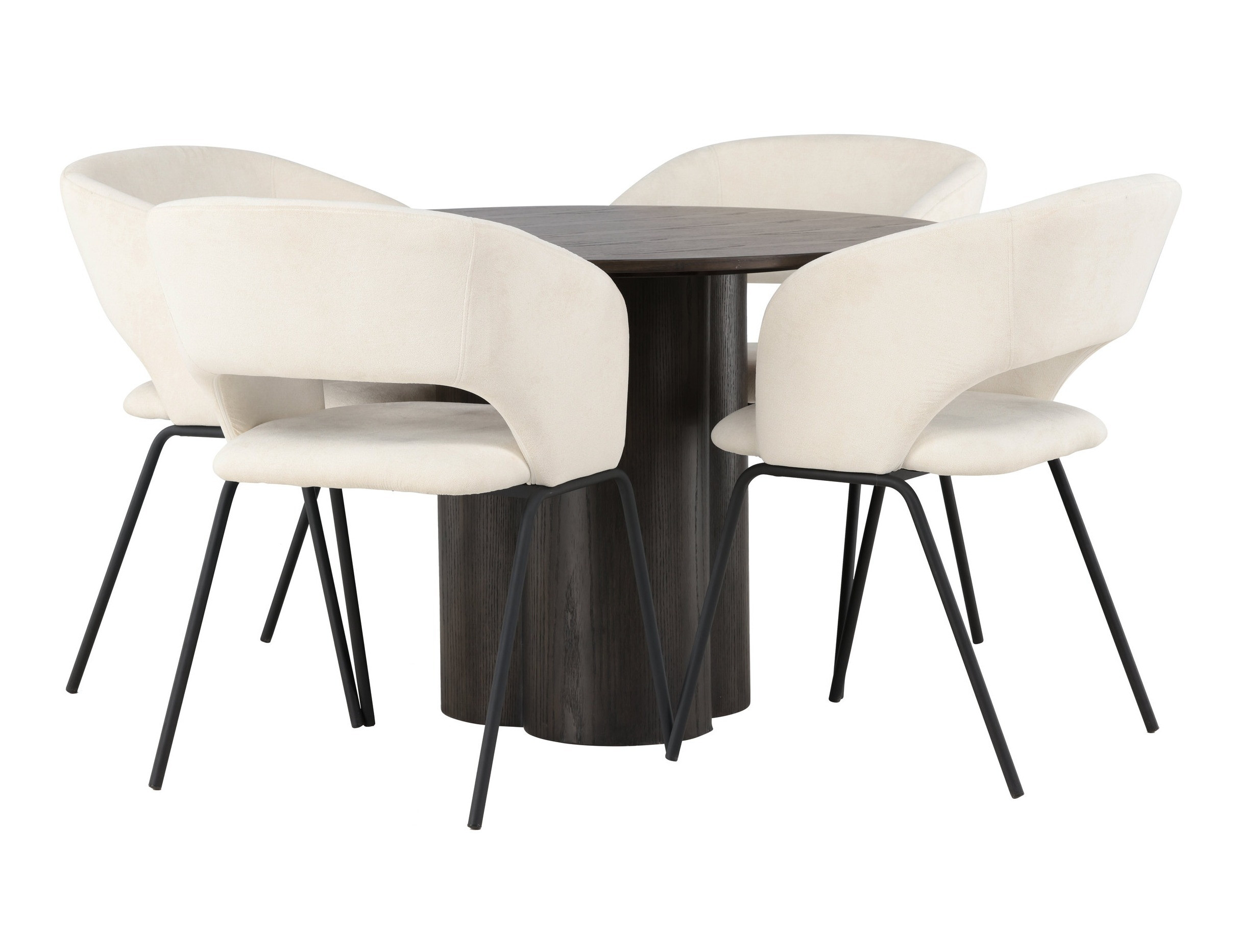 Blagovaonski set Dallas 5132 (Tamno drvo)