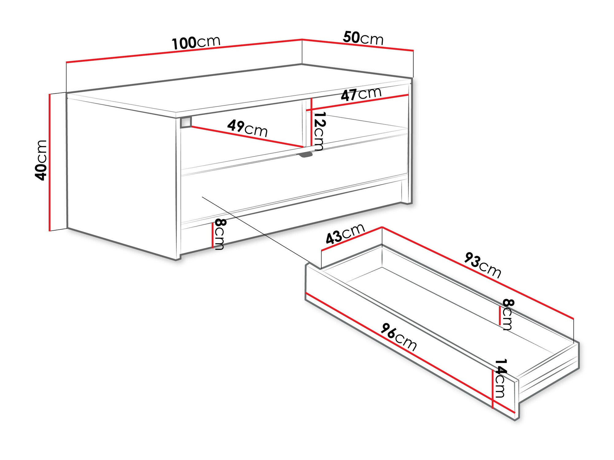 Stolić za kavu SC9447 s oštećenim pakiranjem