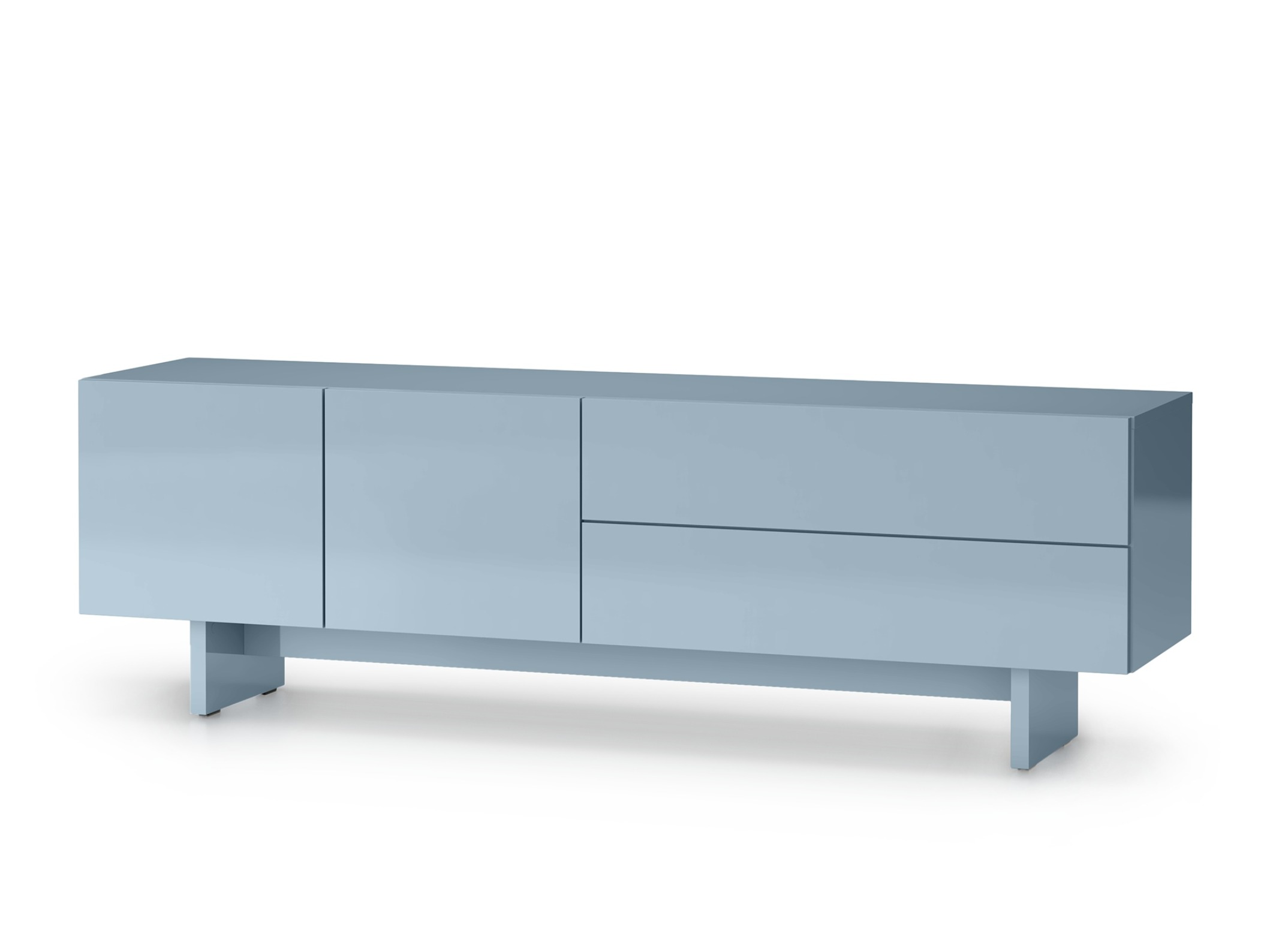 TV stol Burleson 539 (Svijetlo plava)