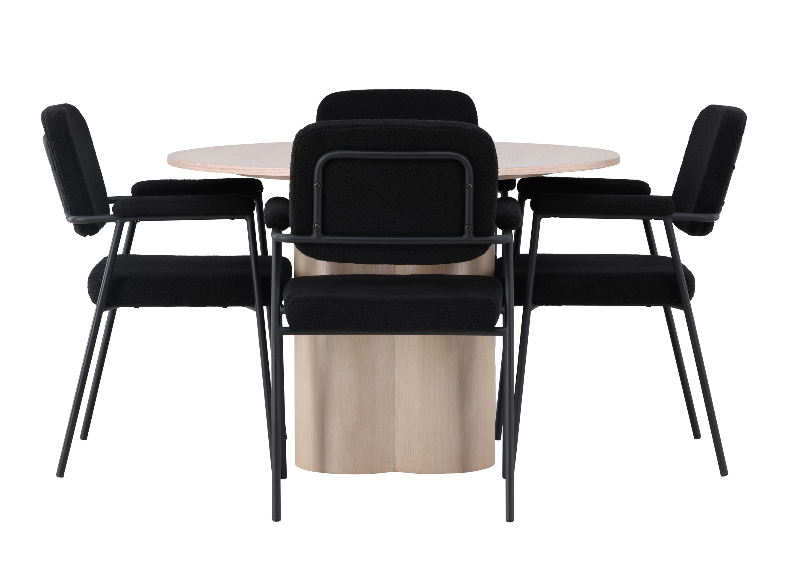 Blagovaonski set Dallas 4358 (Svijetlo drvo)