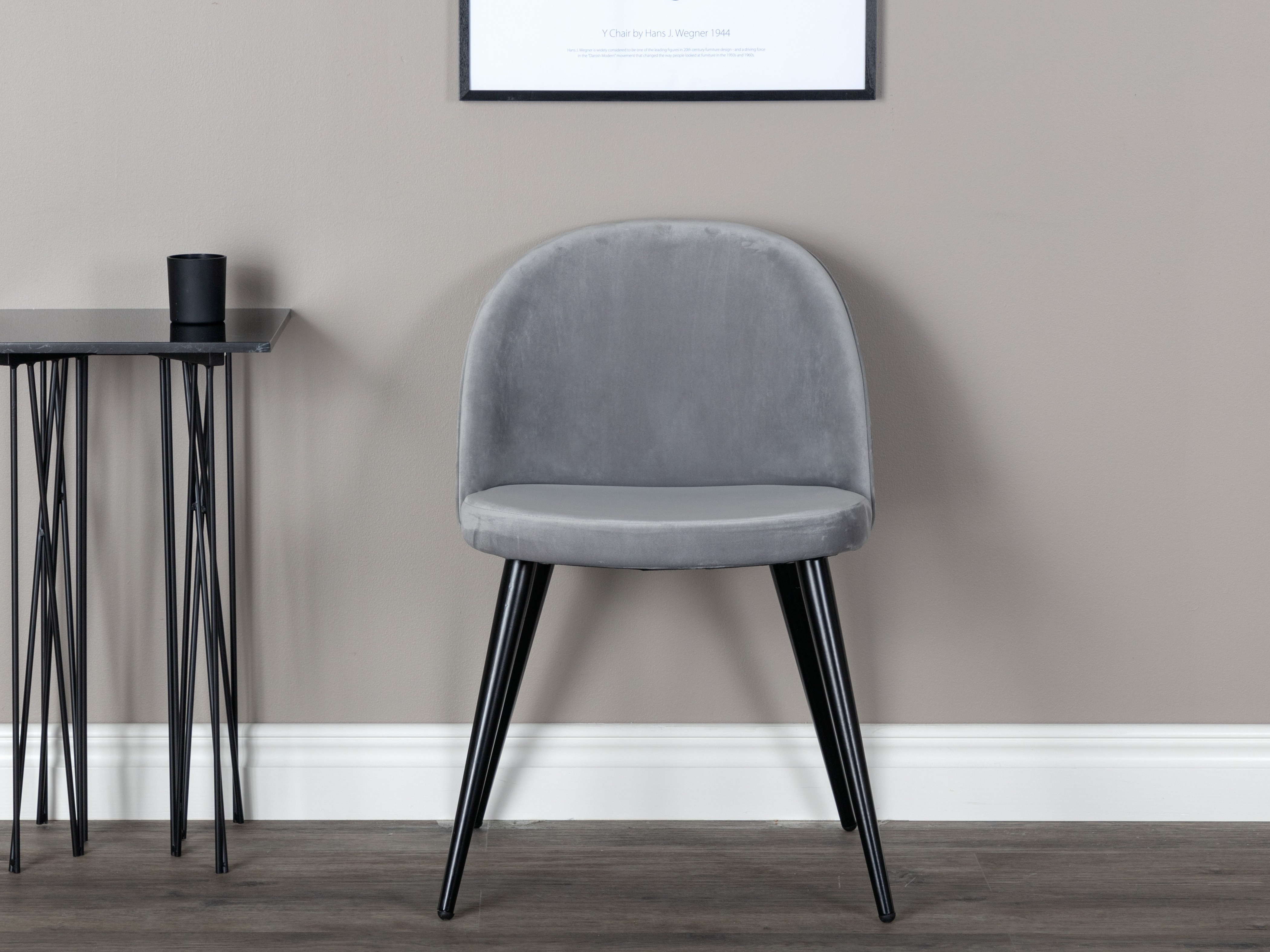 Stolica Dallas 3809 (Siva + Crna)