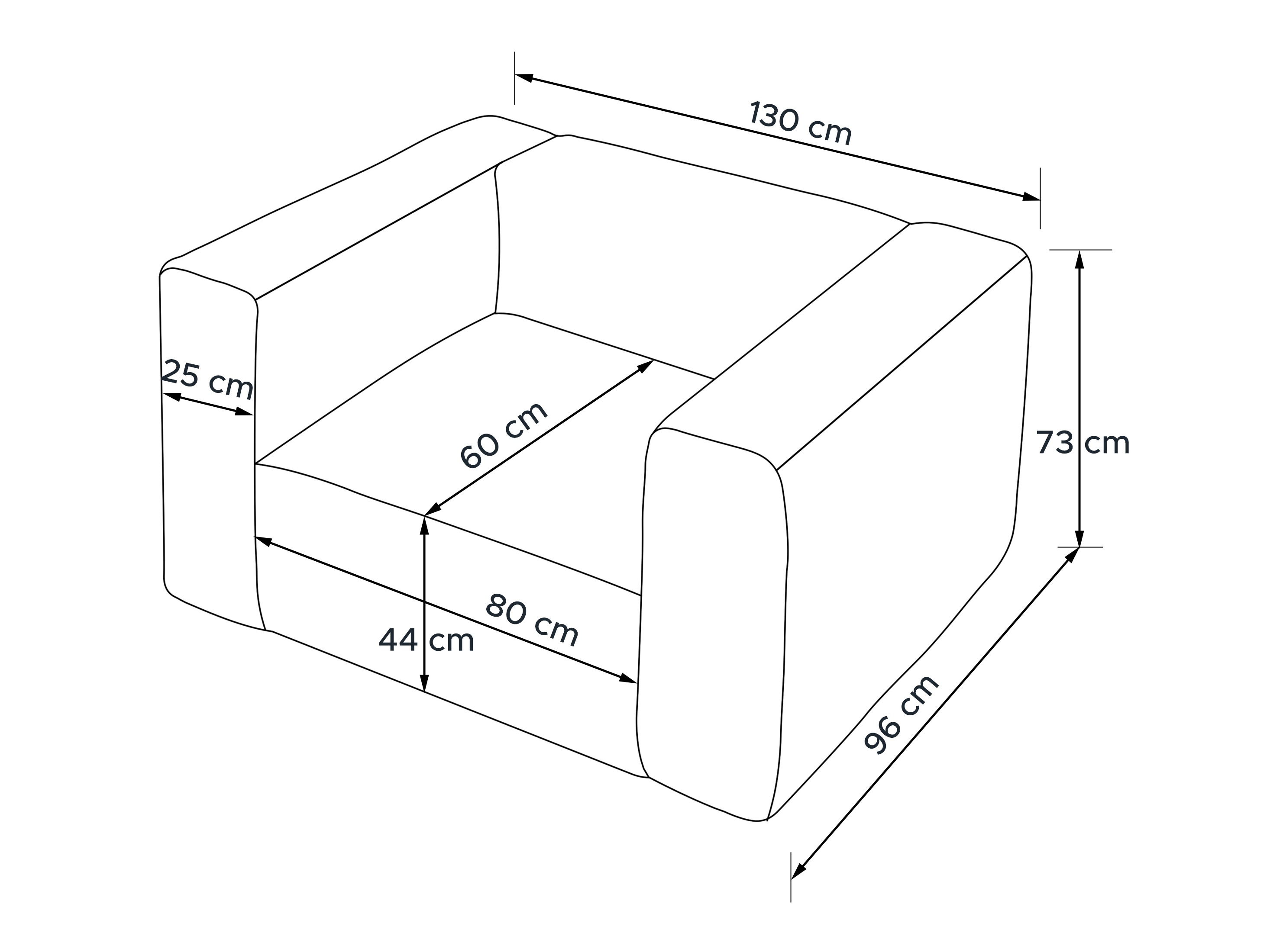 Fotelja Melteno 100 (Poso 22)