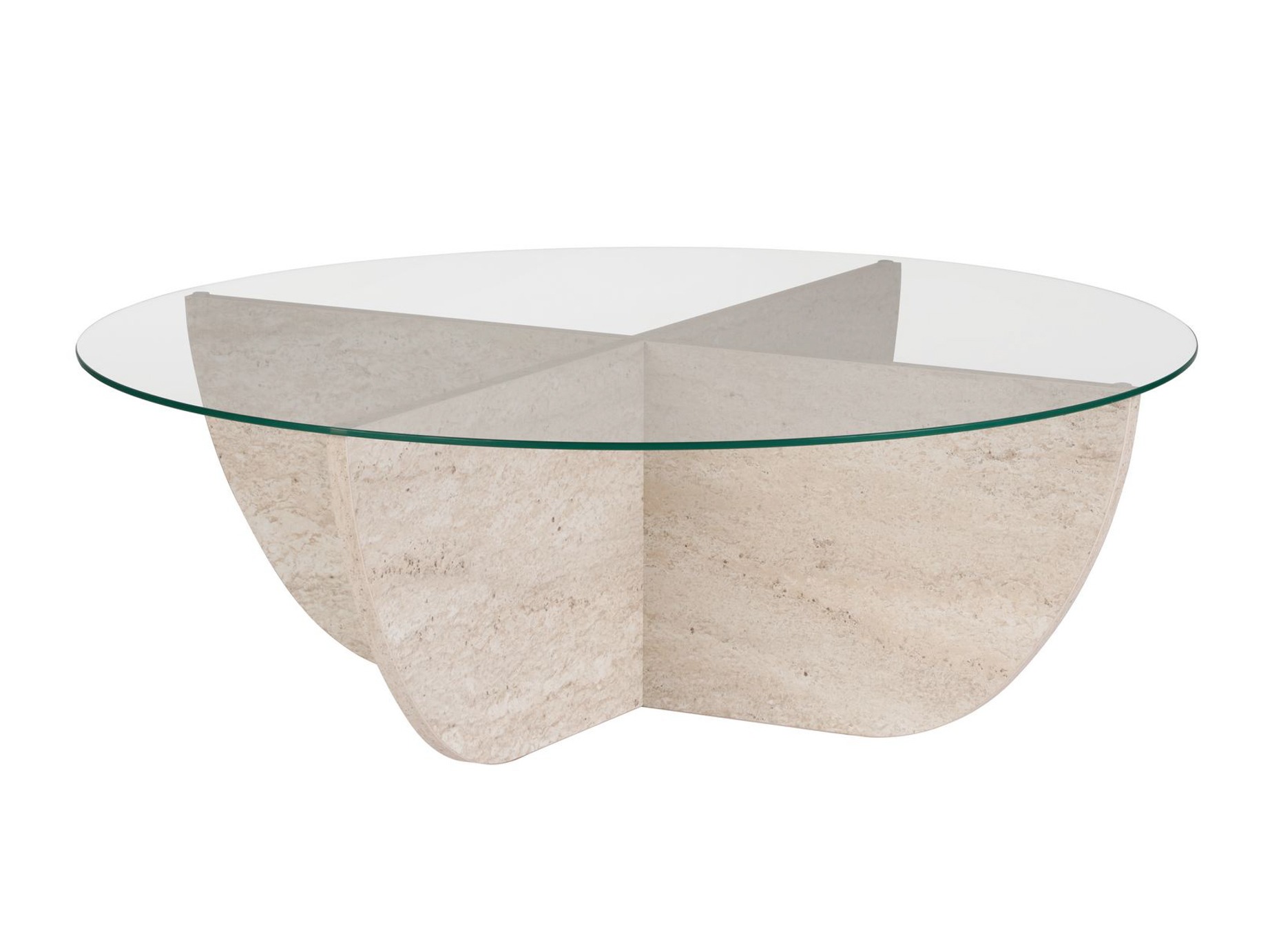 Stolić za kavu Novato 140 (Svijetli travertin)