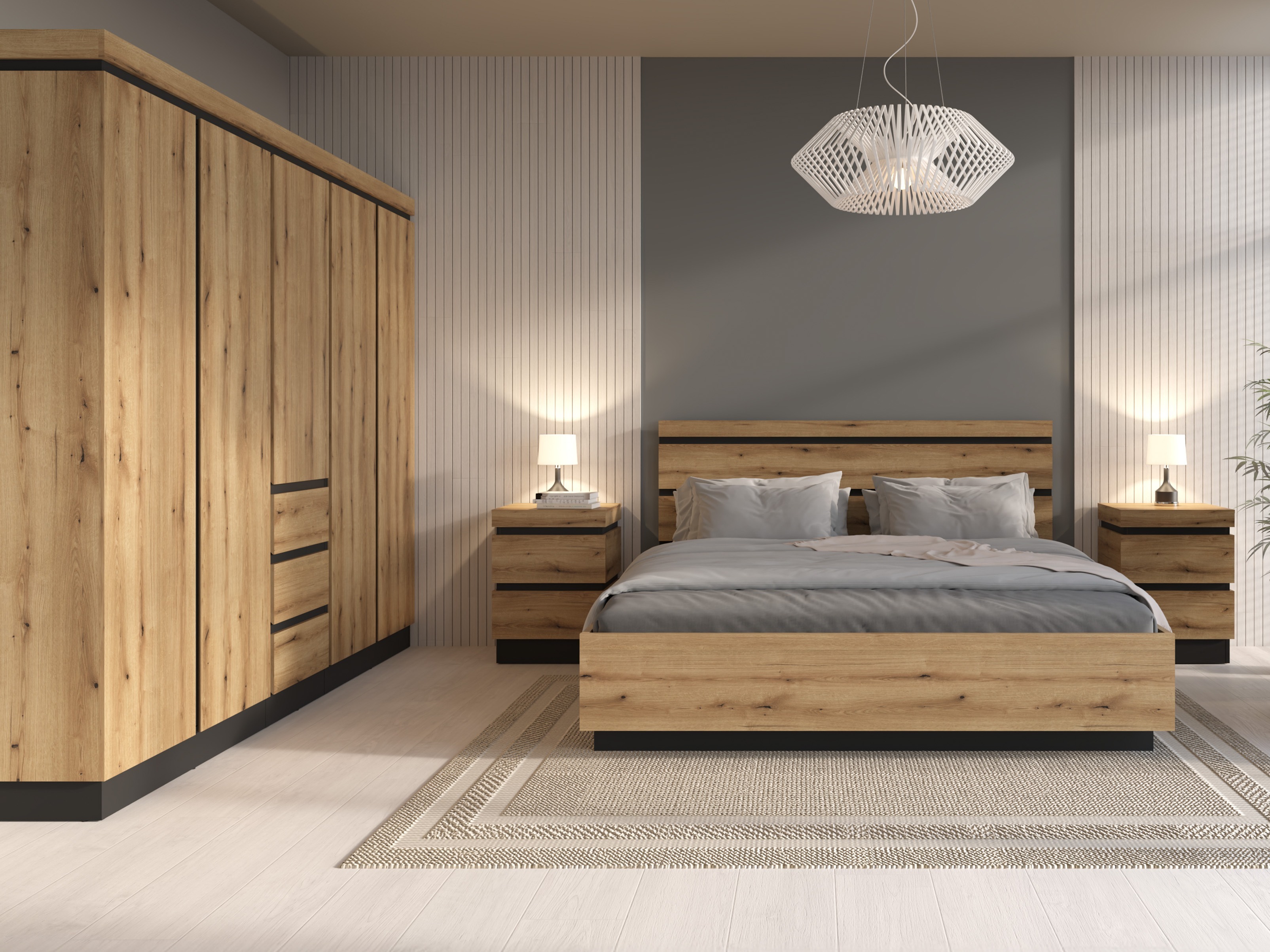 Set za spavaću sobu Enocira 133 (Nije dostupno)