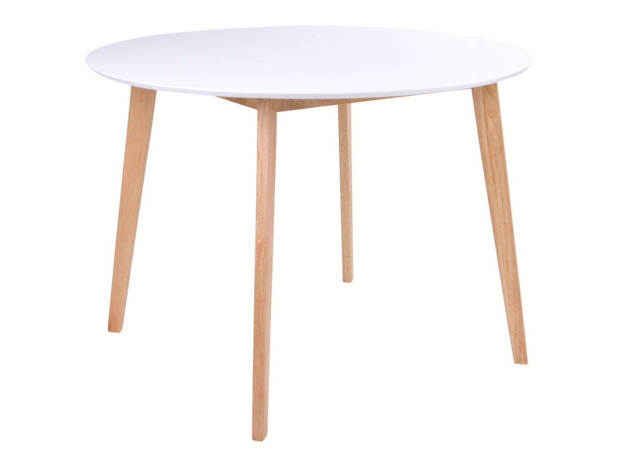 Stol Brea 110 (Bijela + Hrast)