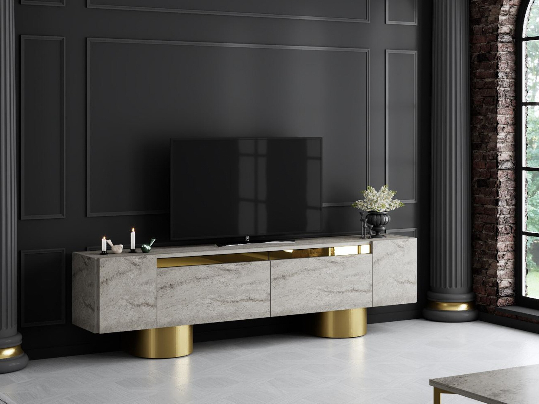 TV stol Kailua 2669 (Svijetli travertin)