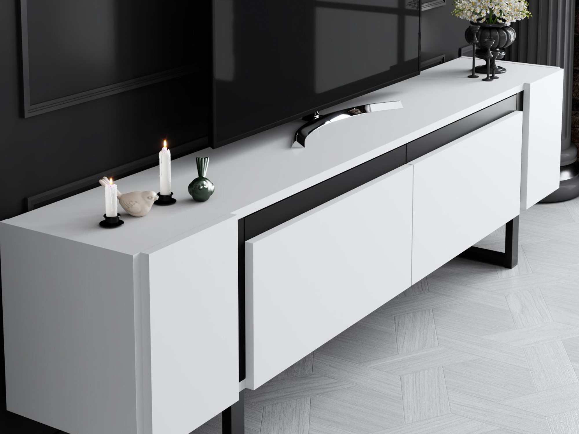 TV stol Kailua 2670 (Bijela)