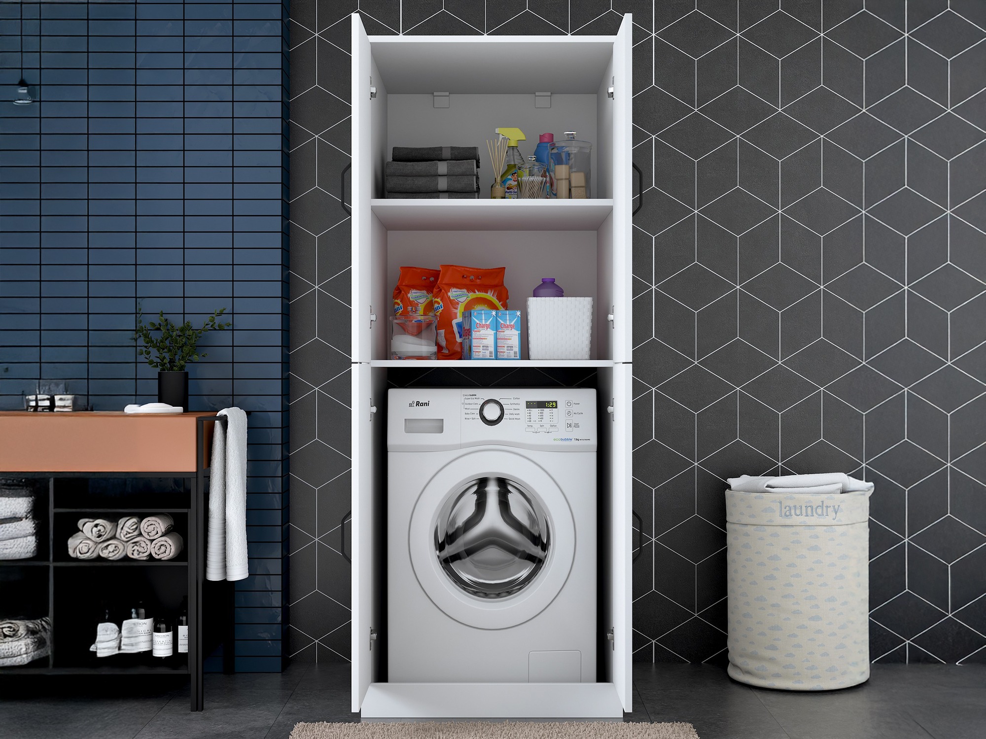 Kupaonska polica Kailua 2672