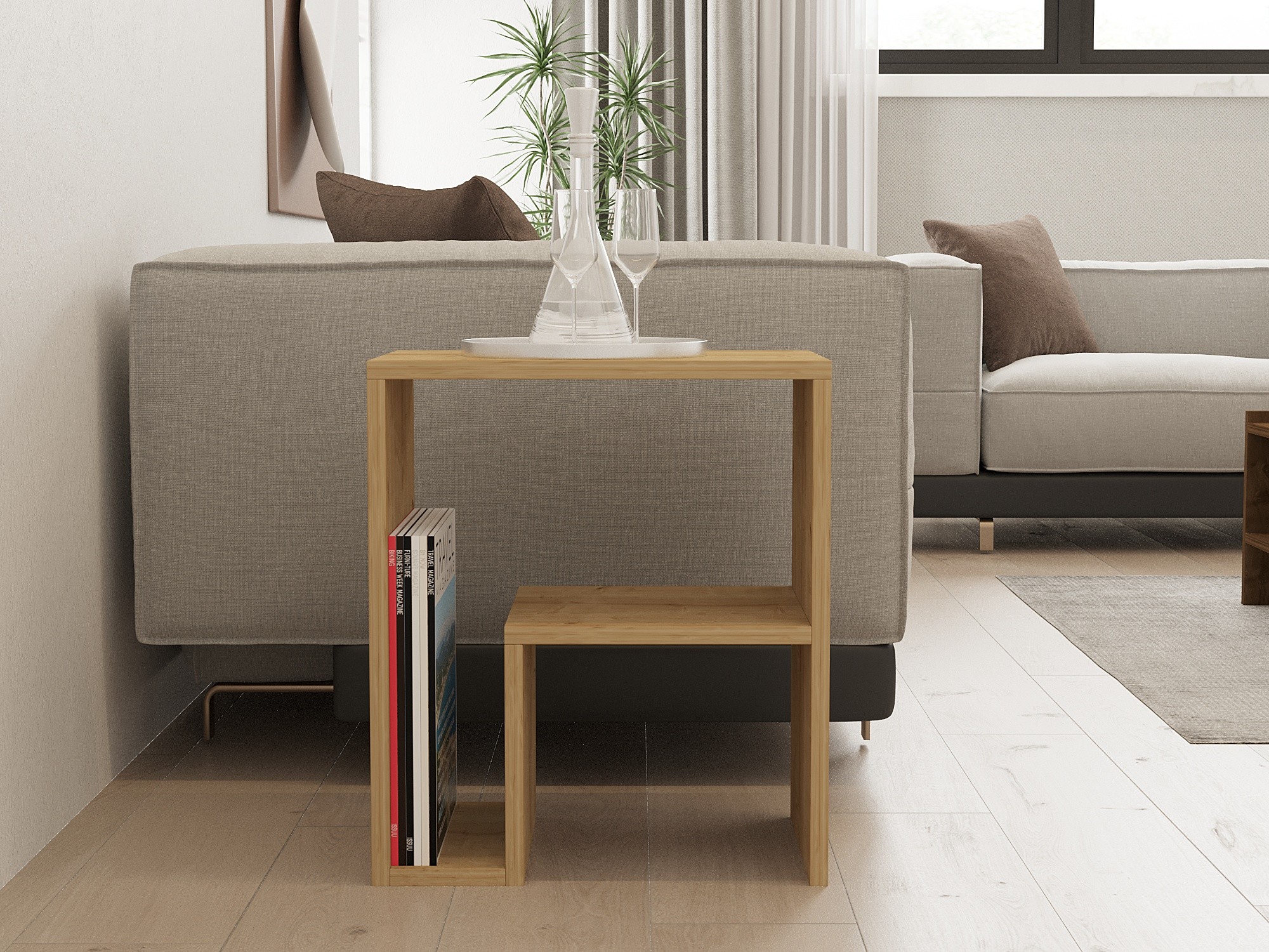 Pomoćni stolić Kailua 2688 (Hrast)