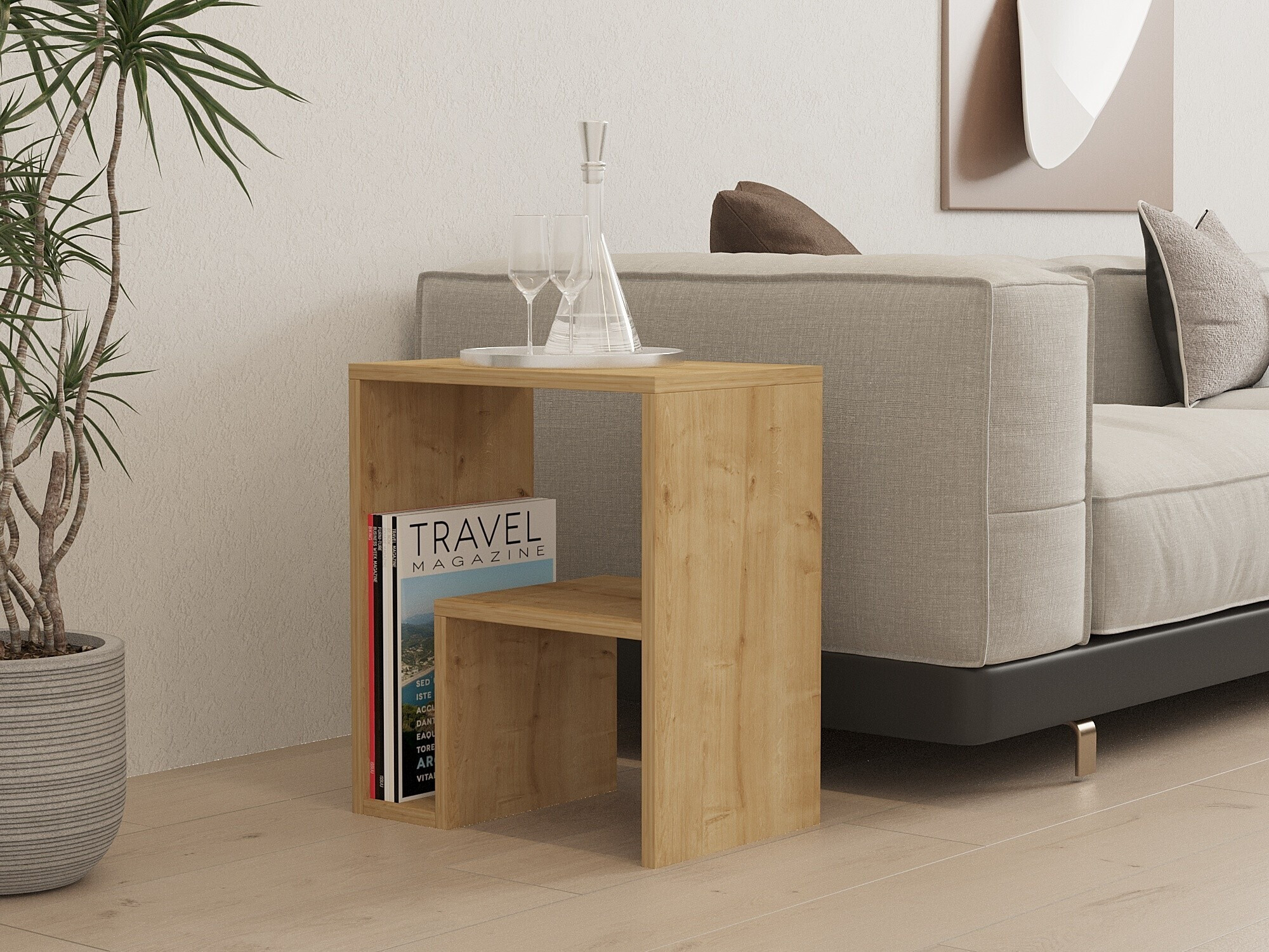 Pomoćni stolić Kailua 2688 (Hrast)