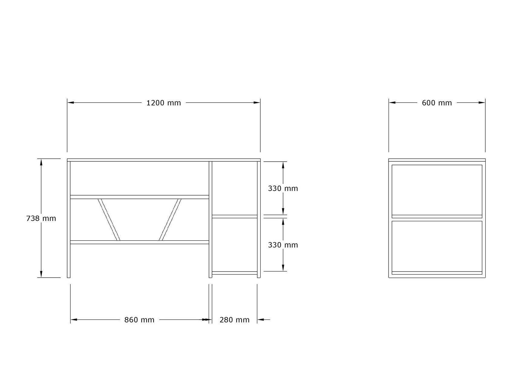 Uredski stol Kailua 2689
