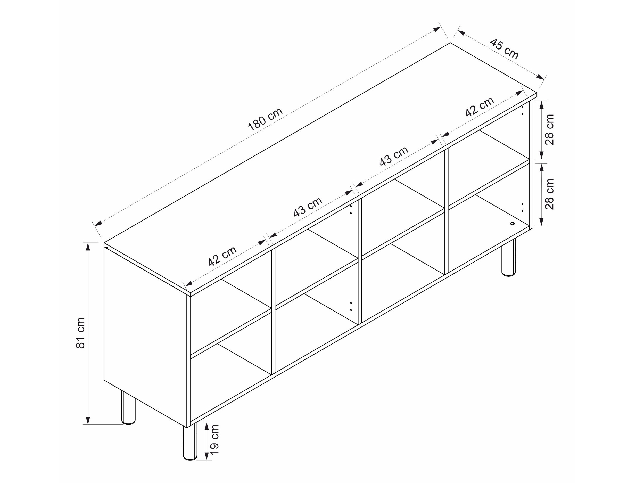 Ormarić Kailua 2693