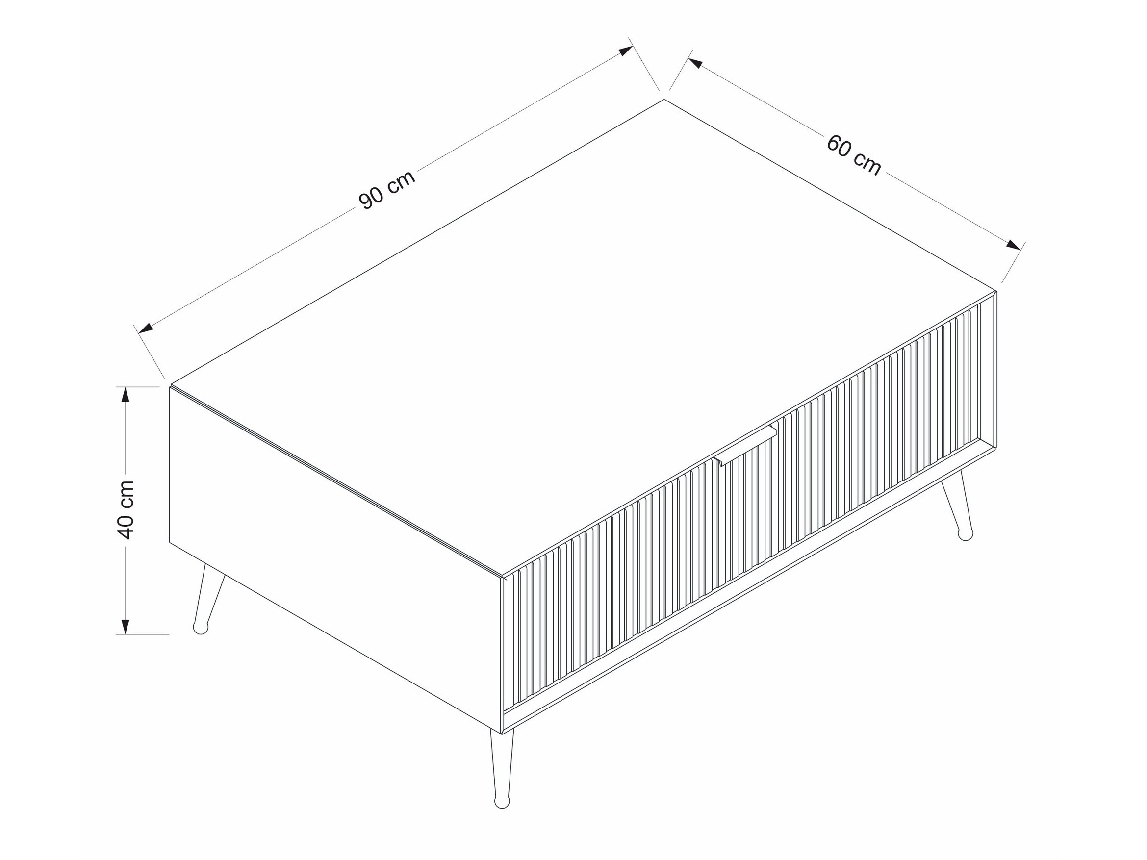 Stolić za kavu Kailua 2692