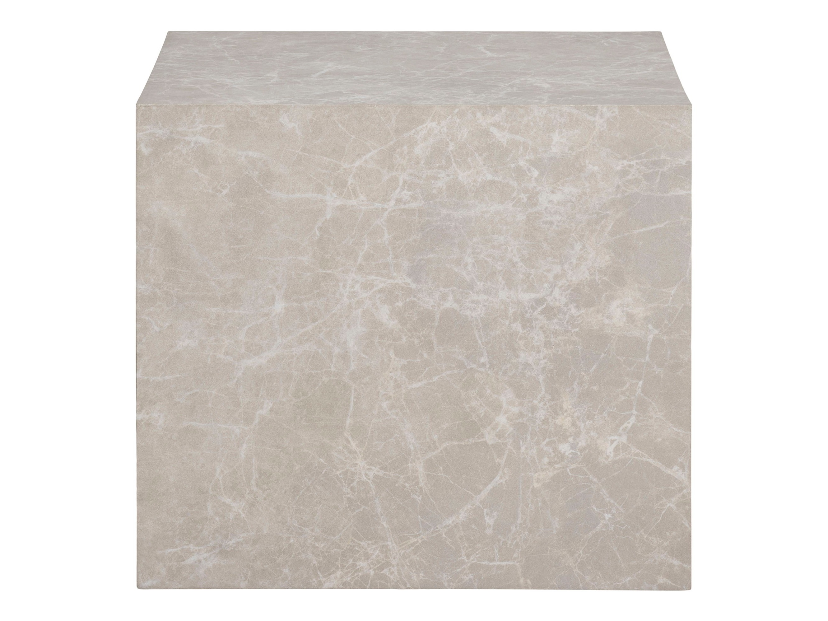 Set stolića za kavu Catavie 103 (Bež + Sivi mramor)