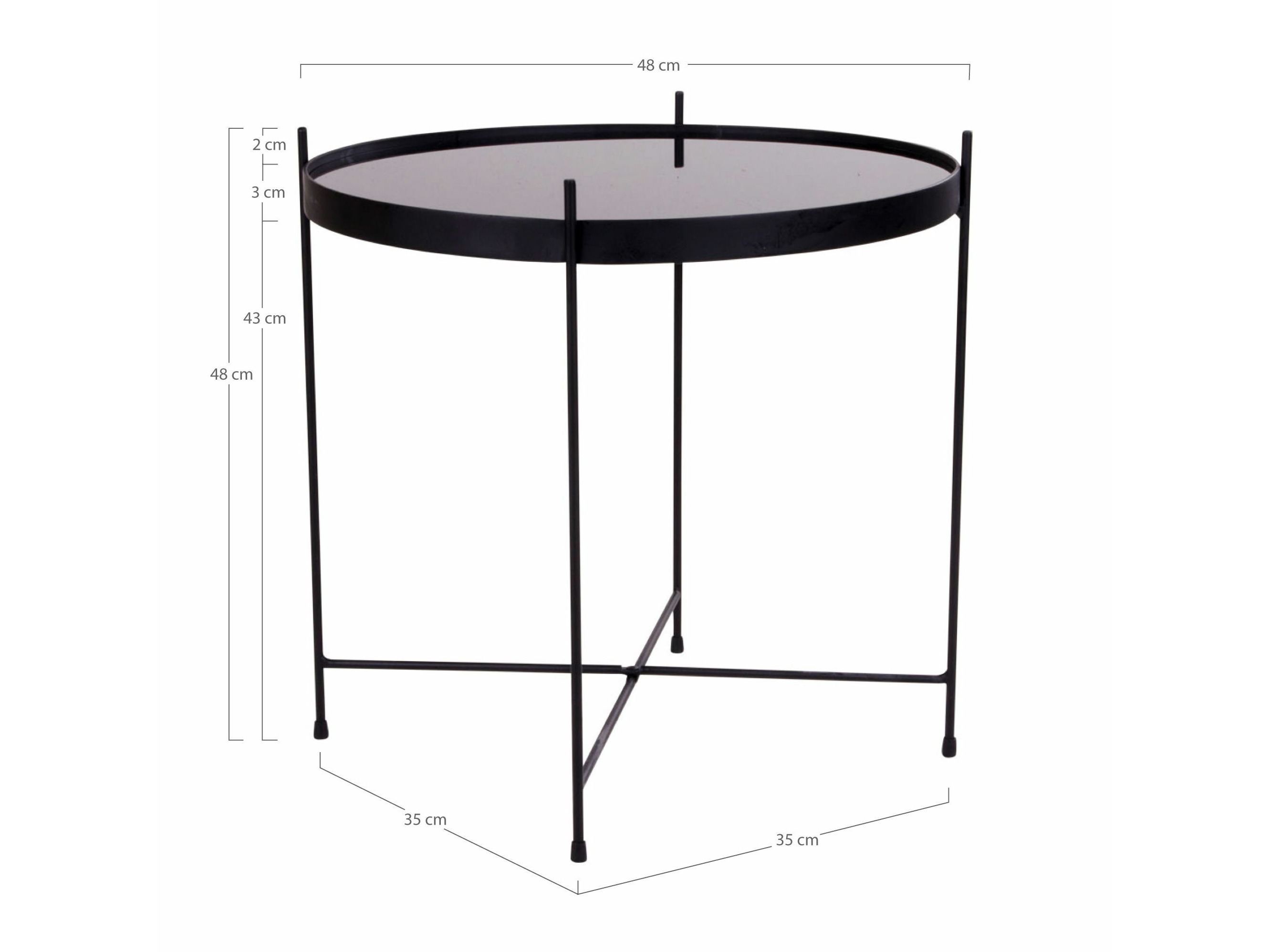 Stolić za kavu Brea 129 (Zlatna)