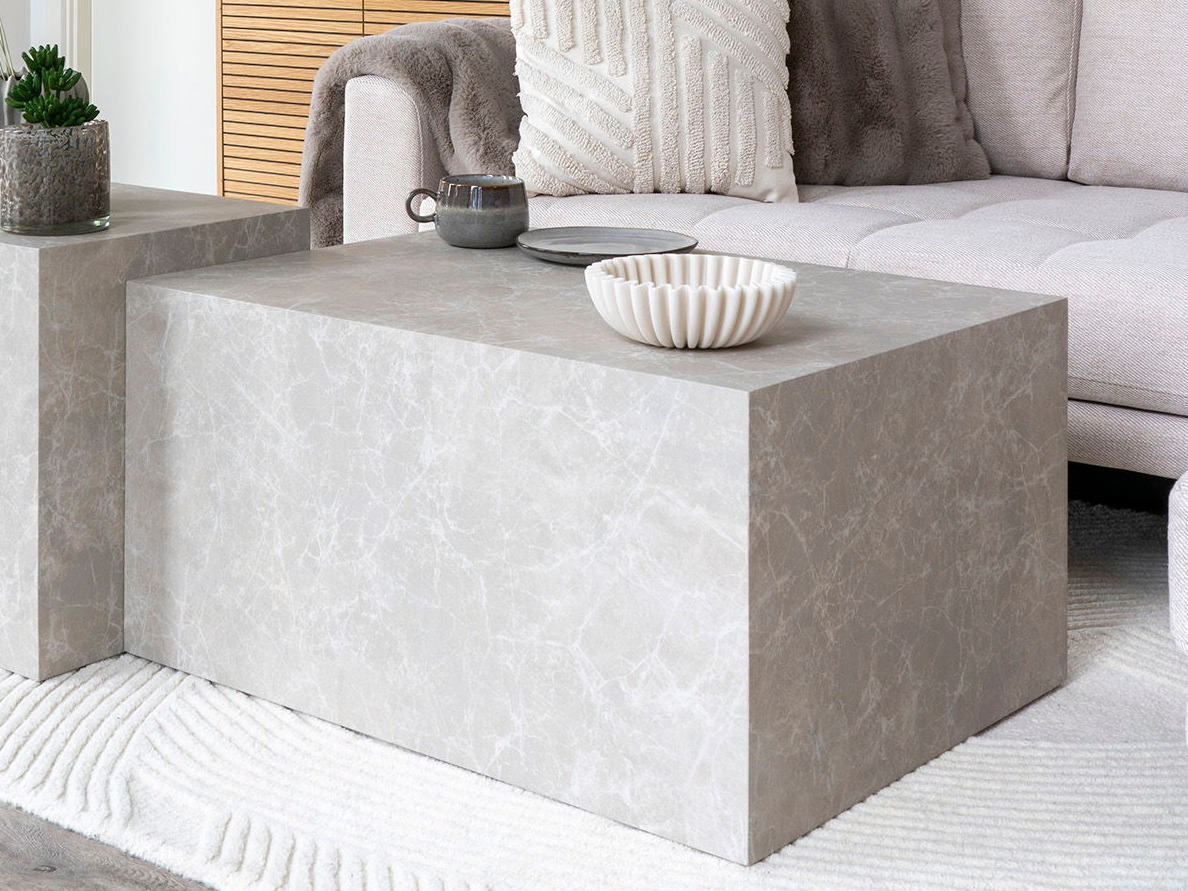 Stolić za kavu Catavie 102 (Sivi mramor)