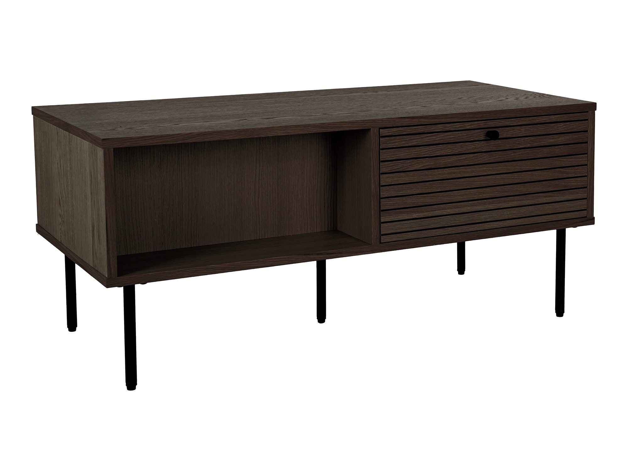 Stolić za kavu Elbelme 107 (Tamni hrast)