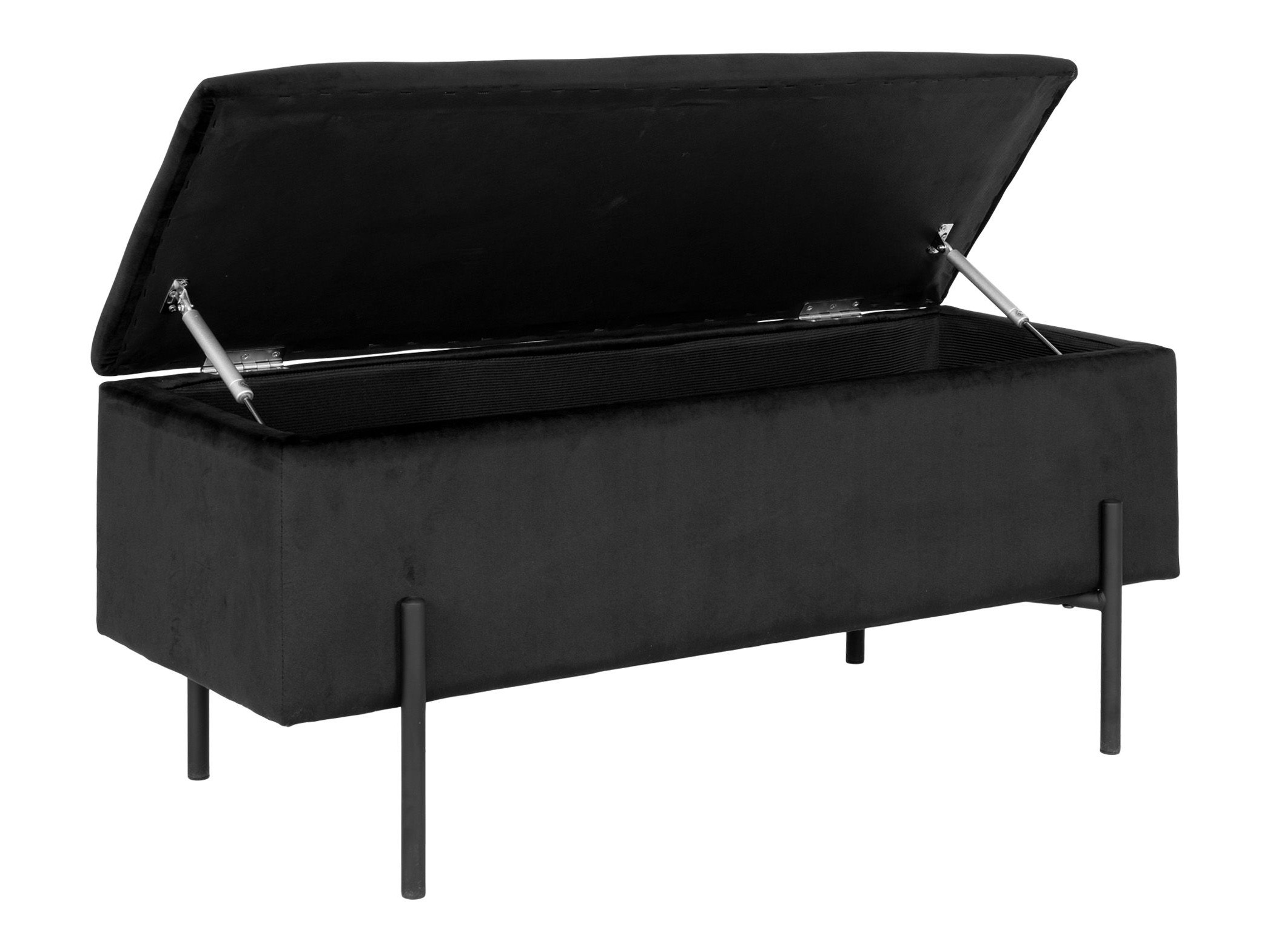 Tapecirana klupa Brea 138 (Crna)