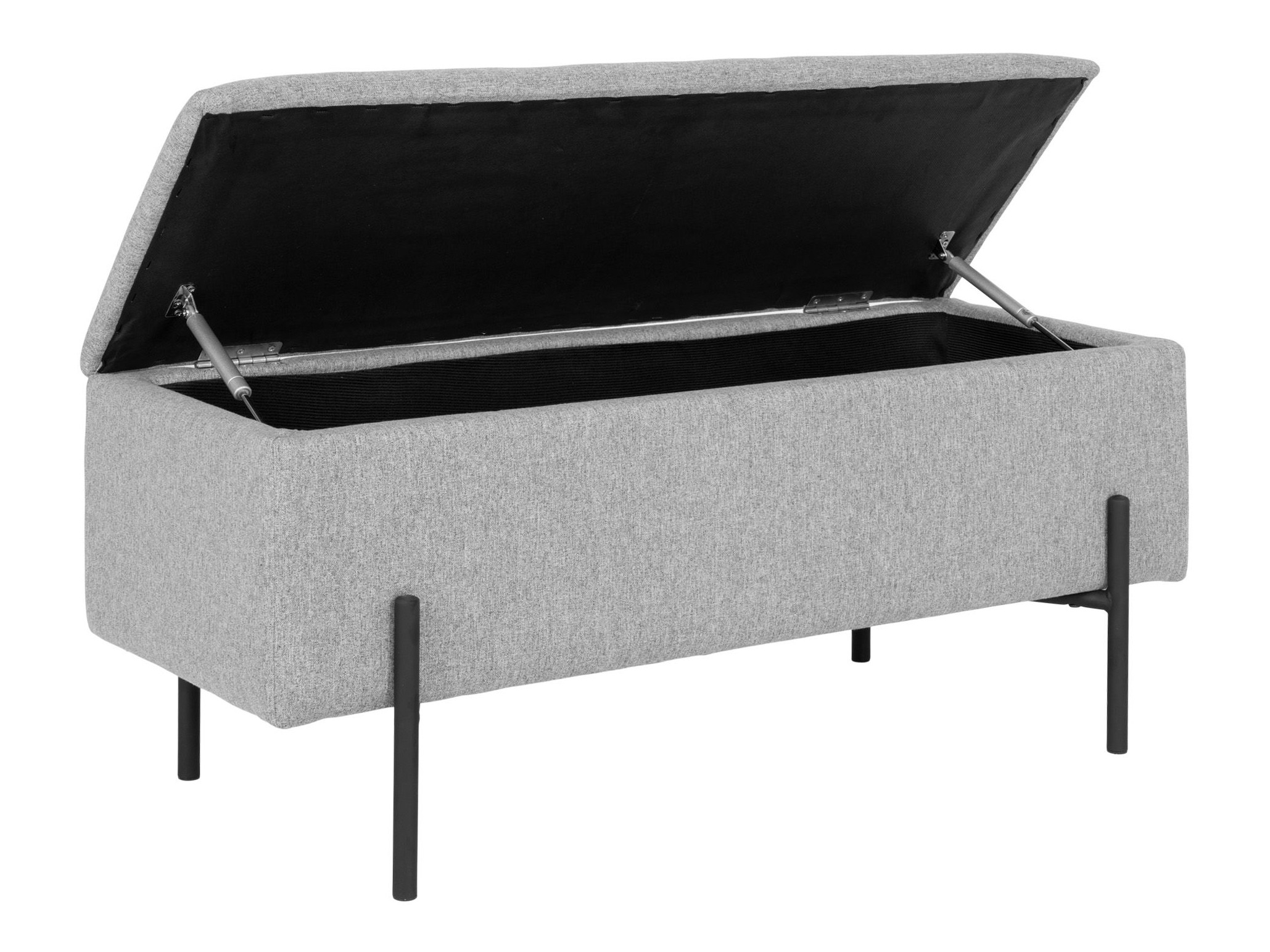 Tapecirana klupa Brea 138 (Svijetlo siva)