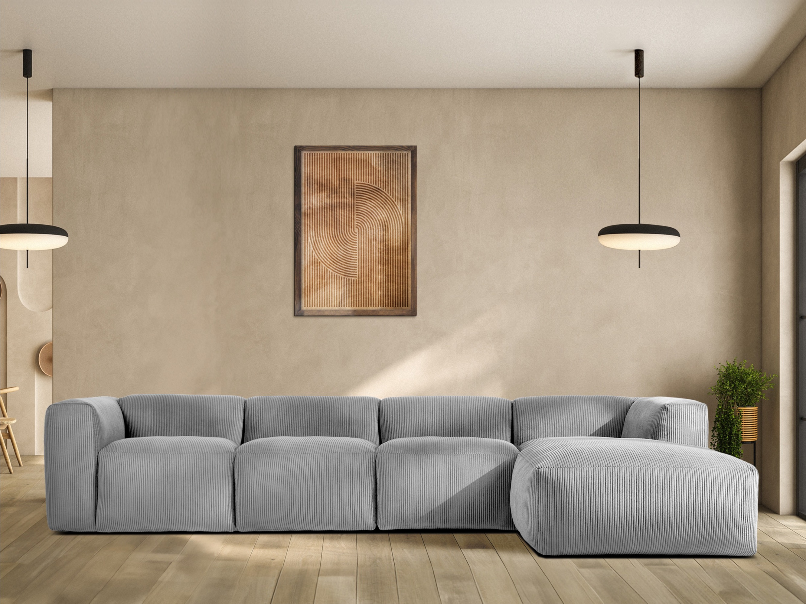 Modularna kutna garnitura Melteno 108 (Poso 55)