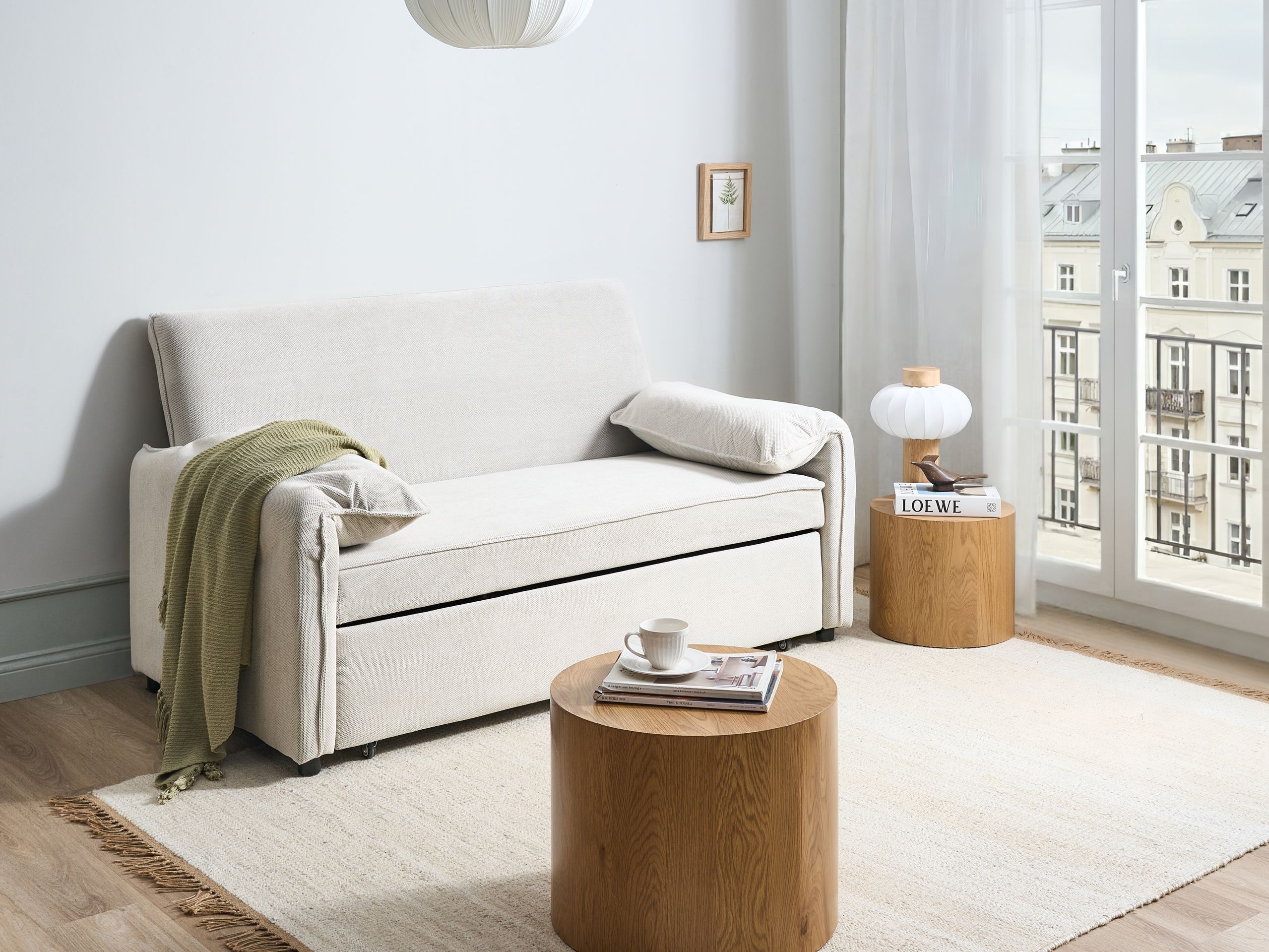 Kauč na razvlačenje Berwyn 2908 (Bijela)