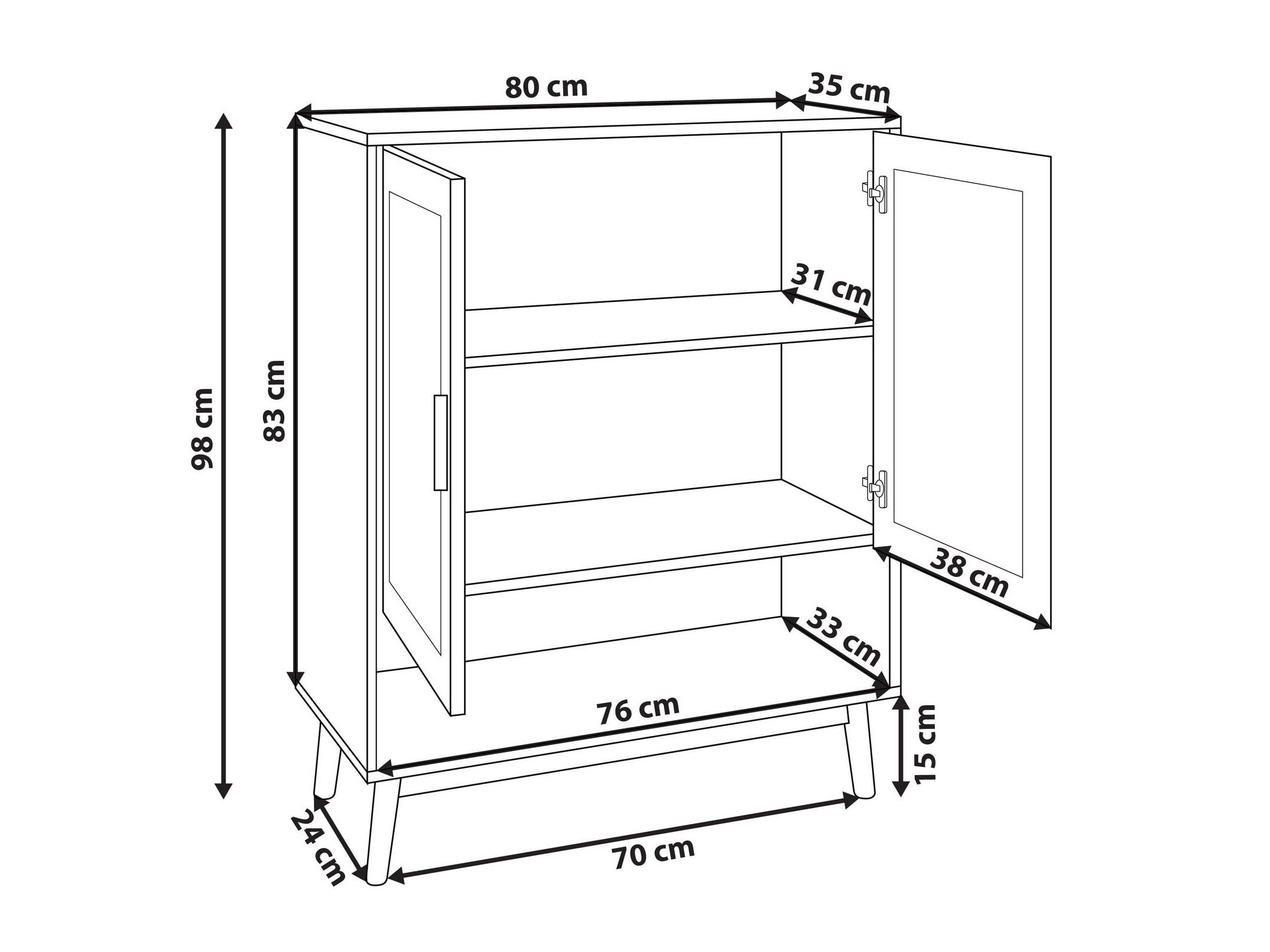 Polica za cipele Berwyn 2911