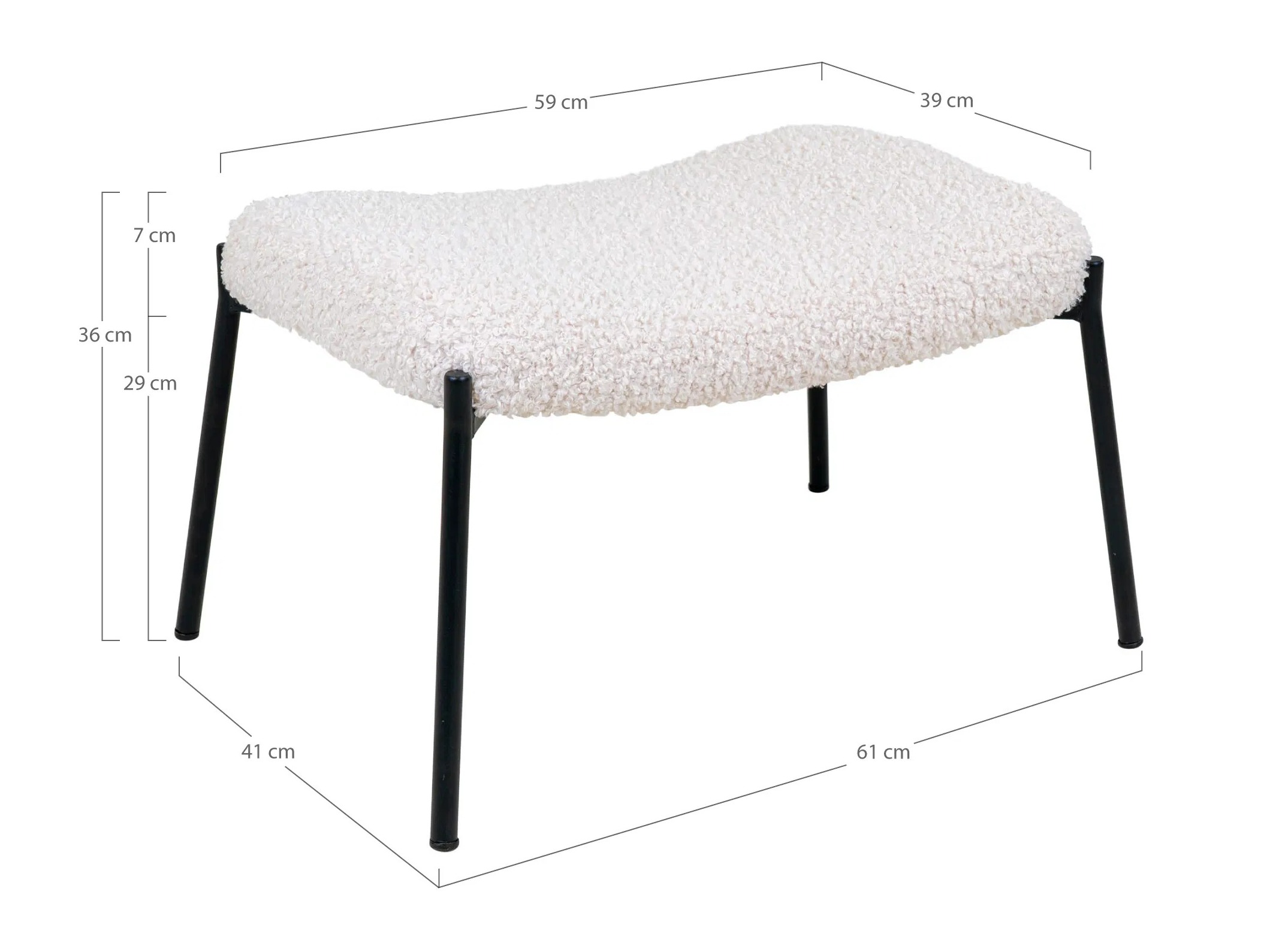 Tabure Brea 178 (Svijetlo smeđa)