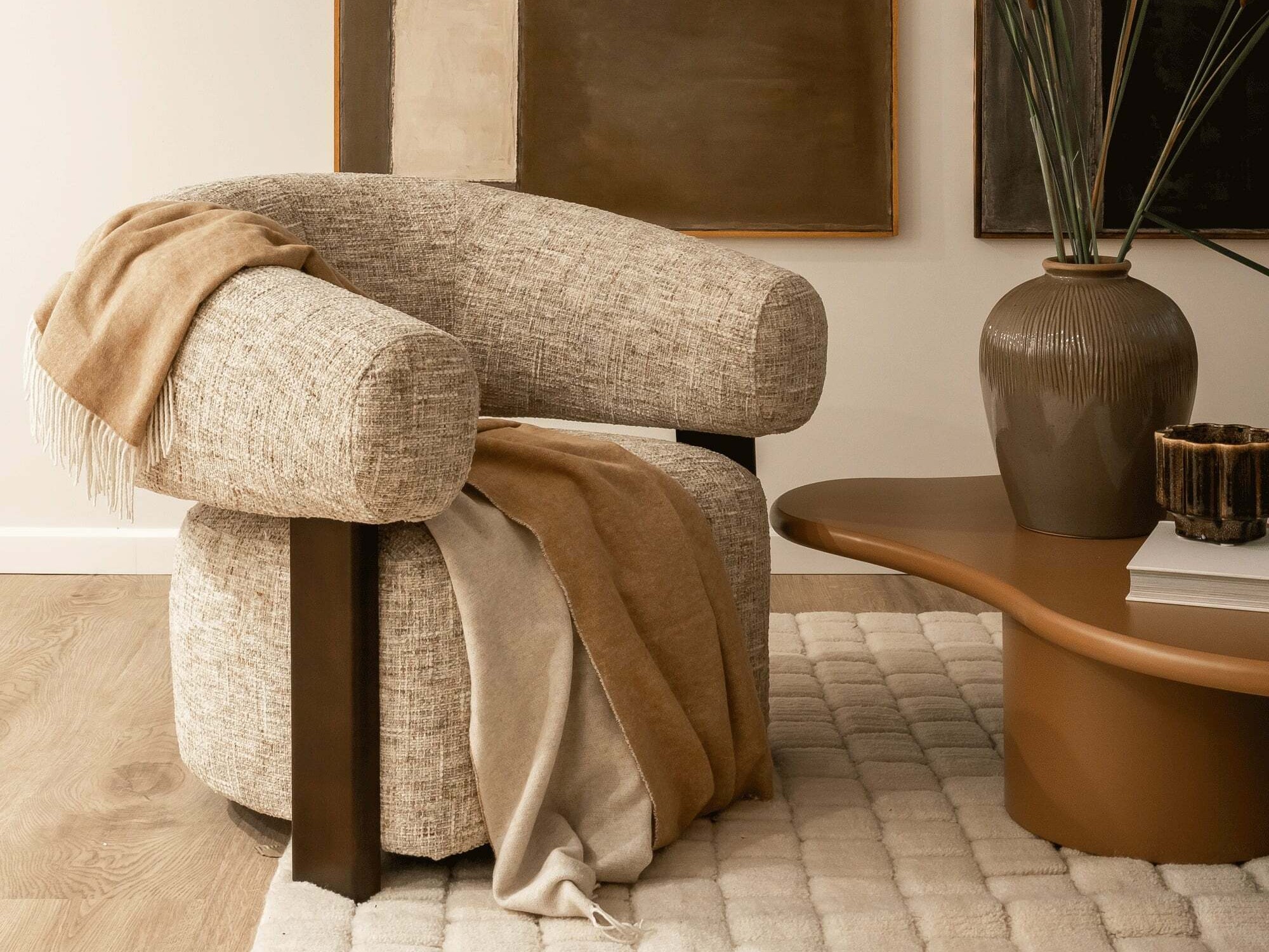 Fotelja Burleson 548 (Bež)