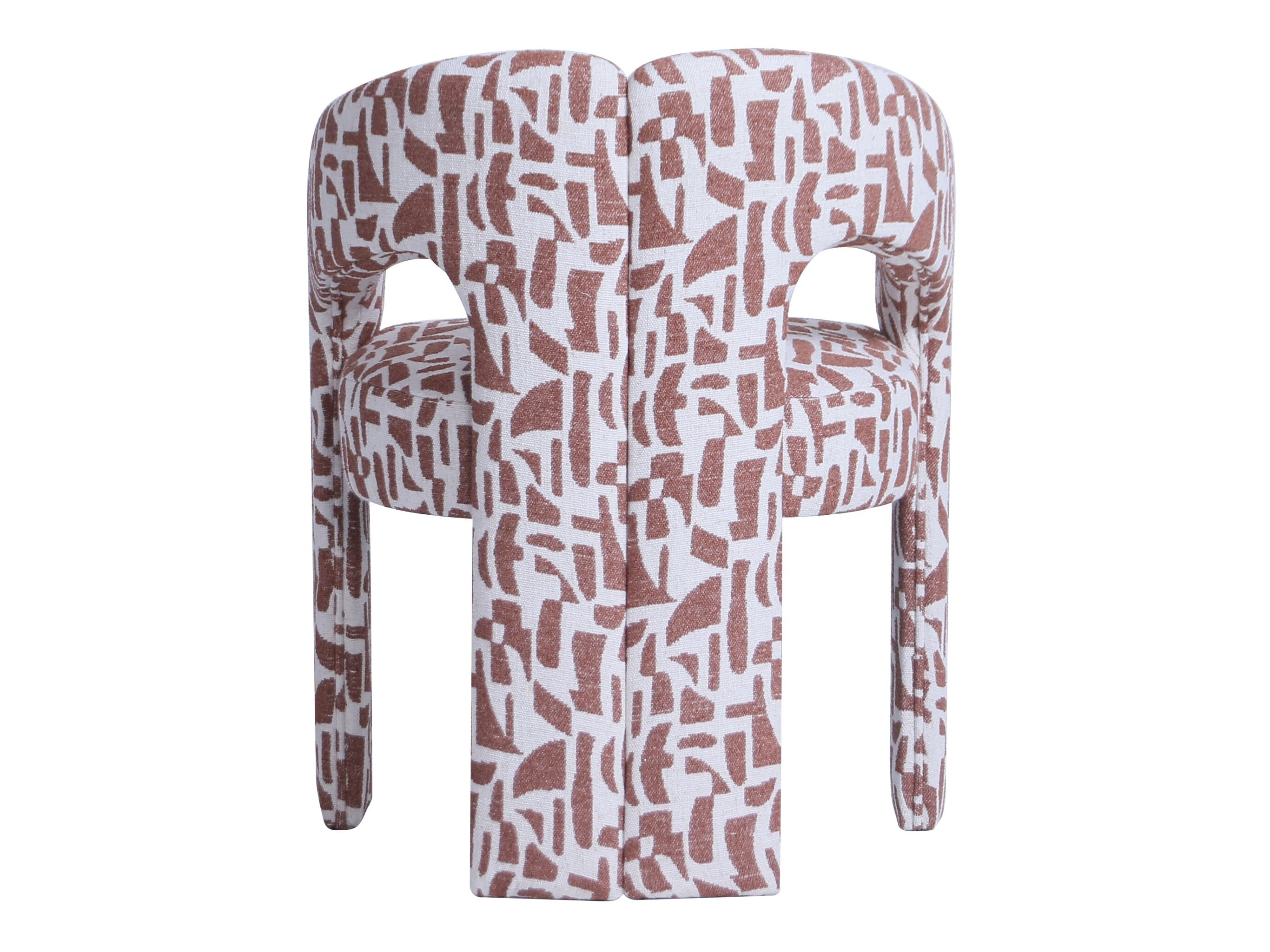 Stolica Burleson 125 (Bordo + Svijetlo smeđa)