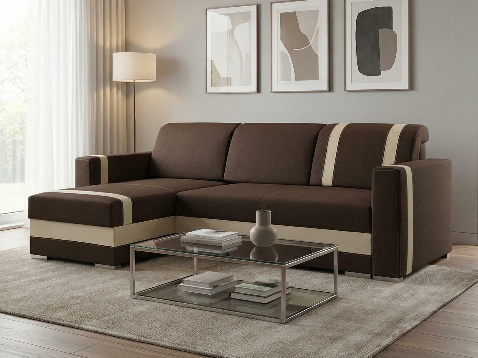 Kutna garnitura Edinburg 101 (Inari 28 + Cayenne 1112)