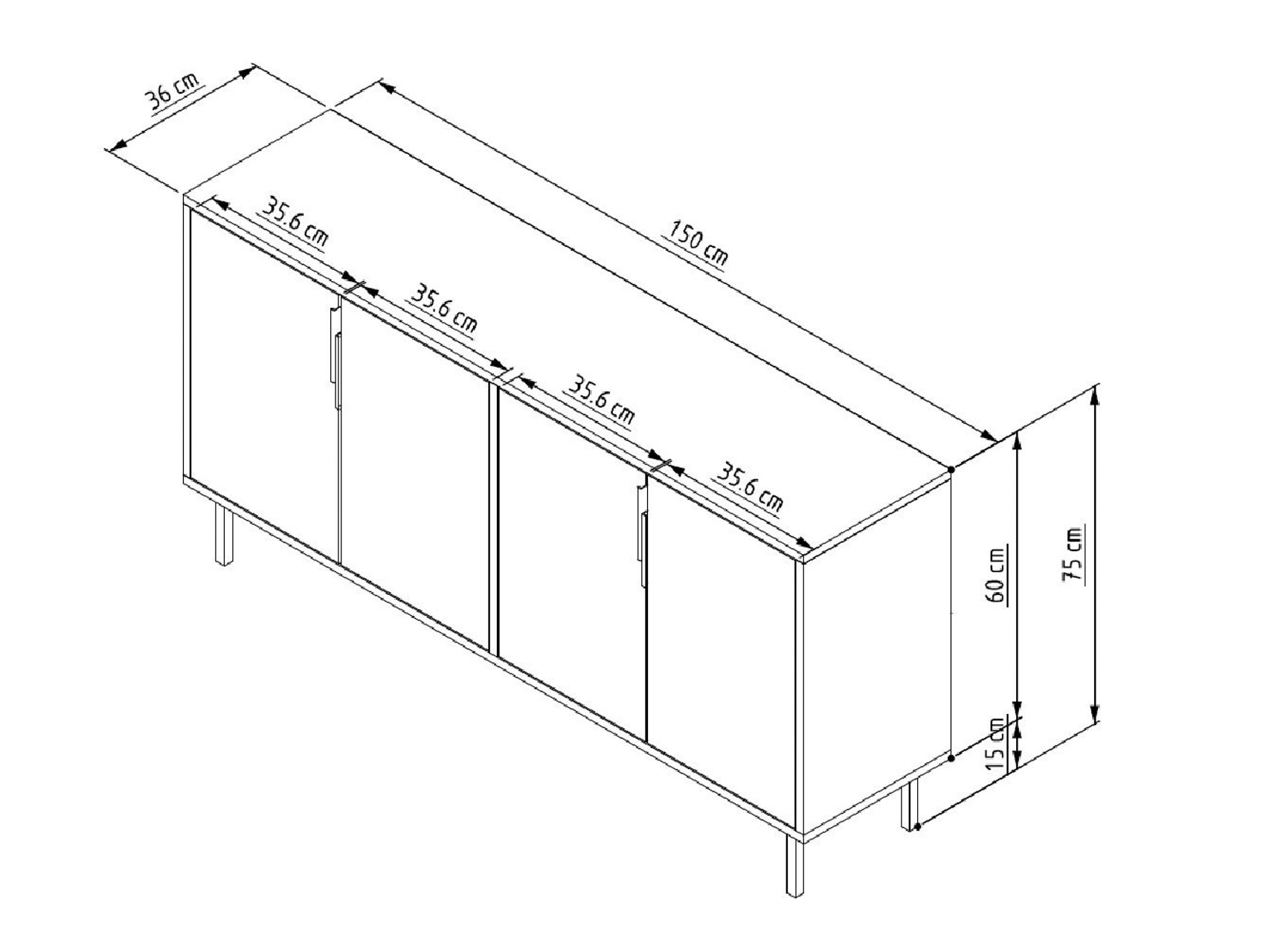 Ormarić Kailua 2705